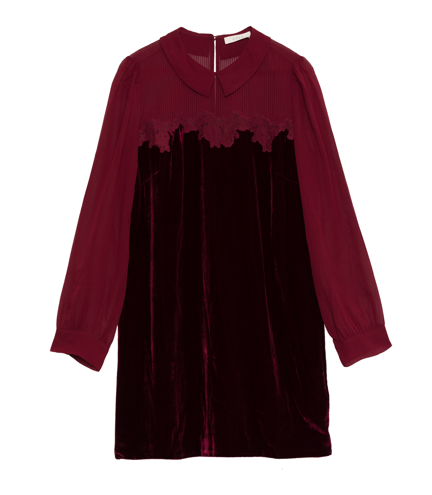 MADELYNNE DRESS -- VINO ROSSO
