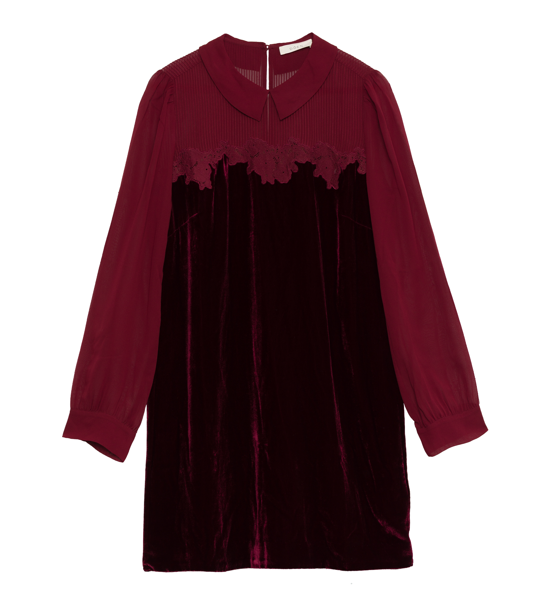 MADELYNNE DRESS -- VINO ROSSO view 8