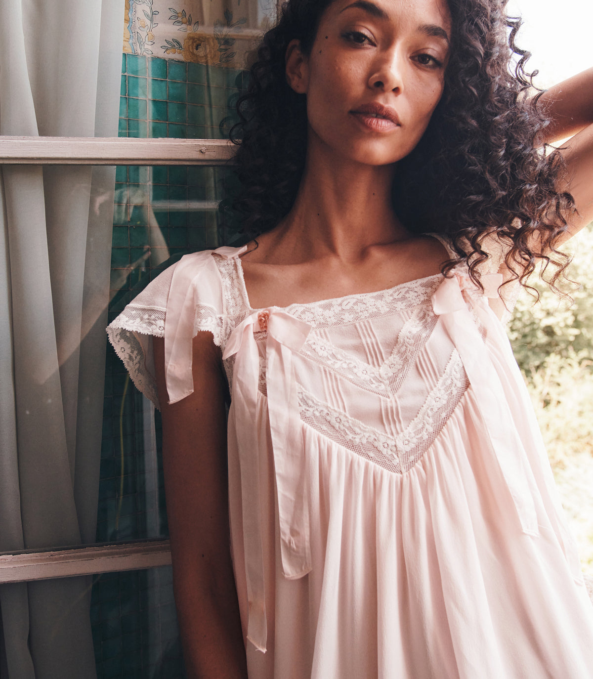 MAEVIE DRESS -- ROSEBUD view 7
