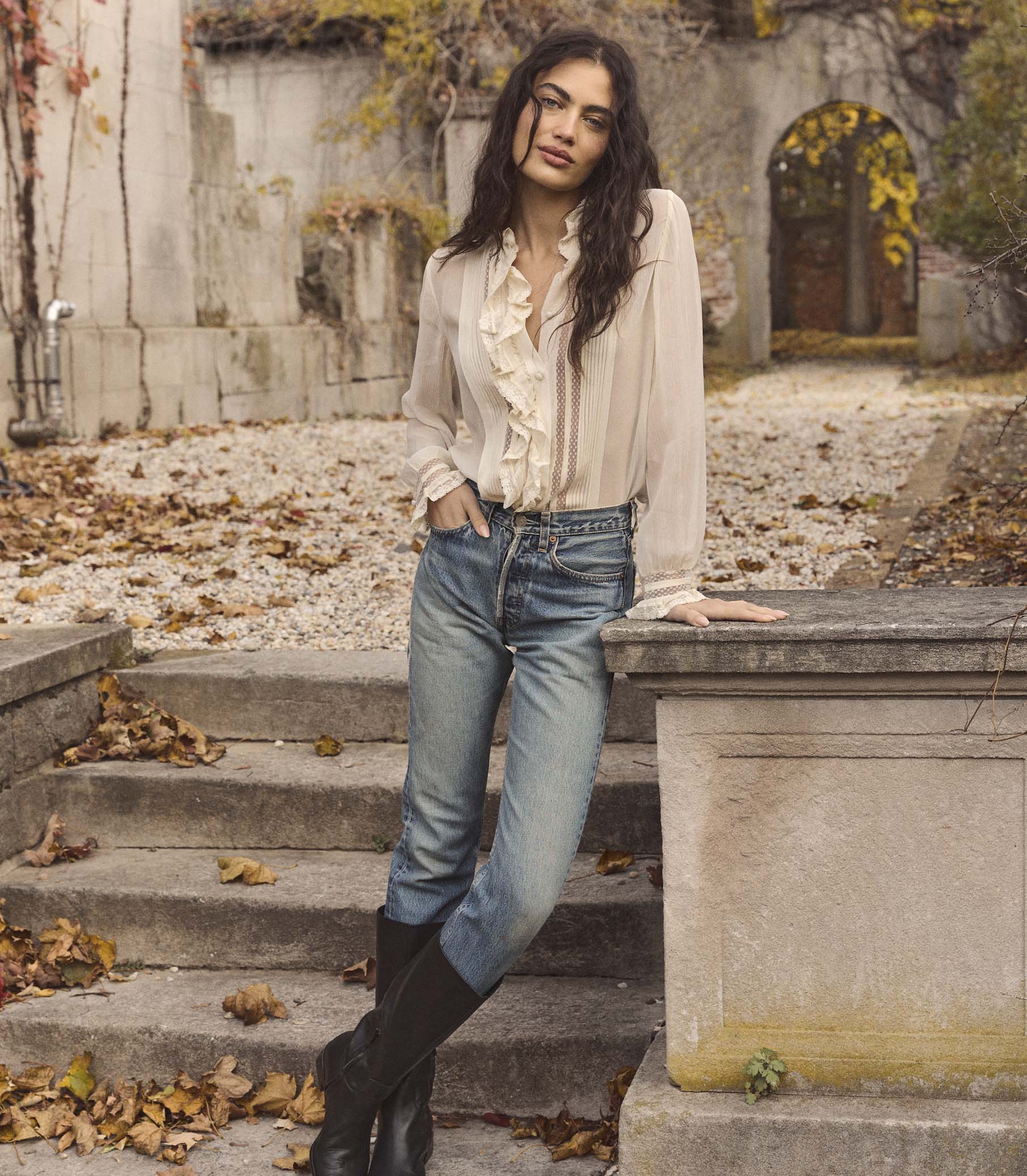 MAGDELEINE TOP -- CANDLELIGHT view 4