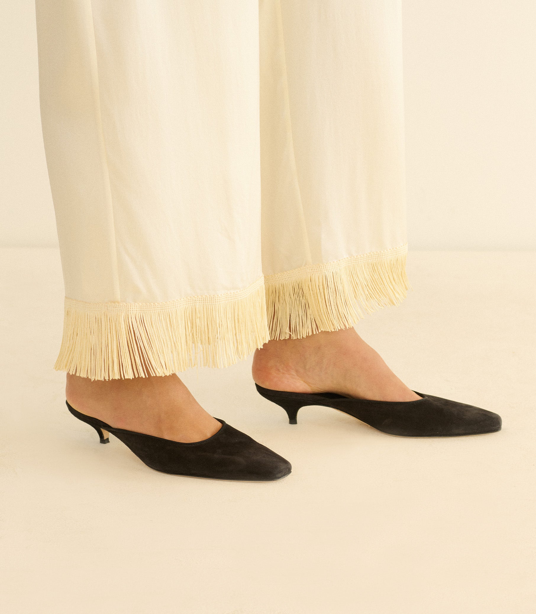 Malin Mule - Black Suede