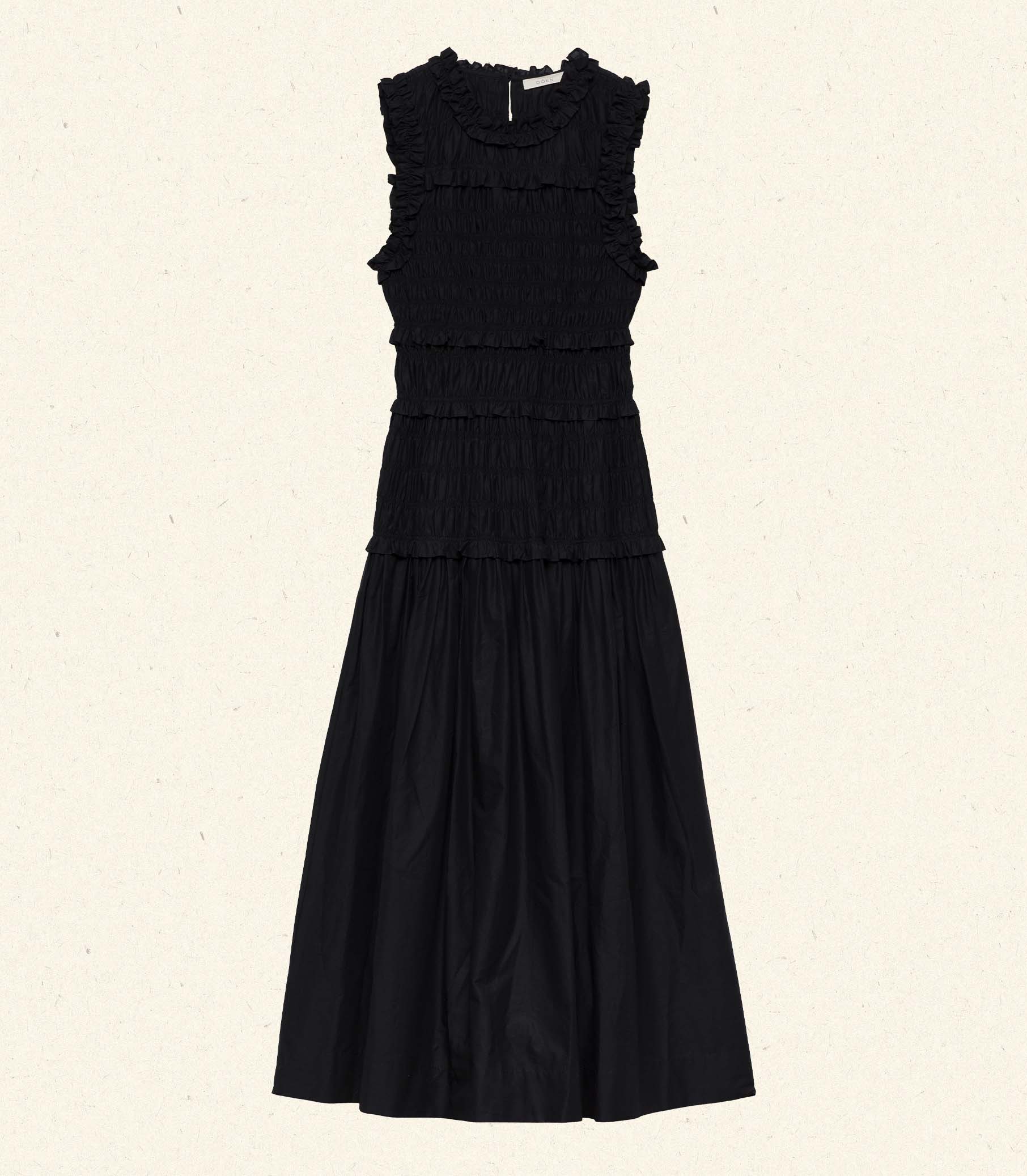 MALLORY DRESS -- BLACK view 5