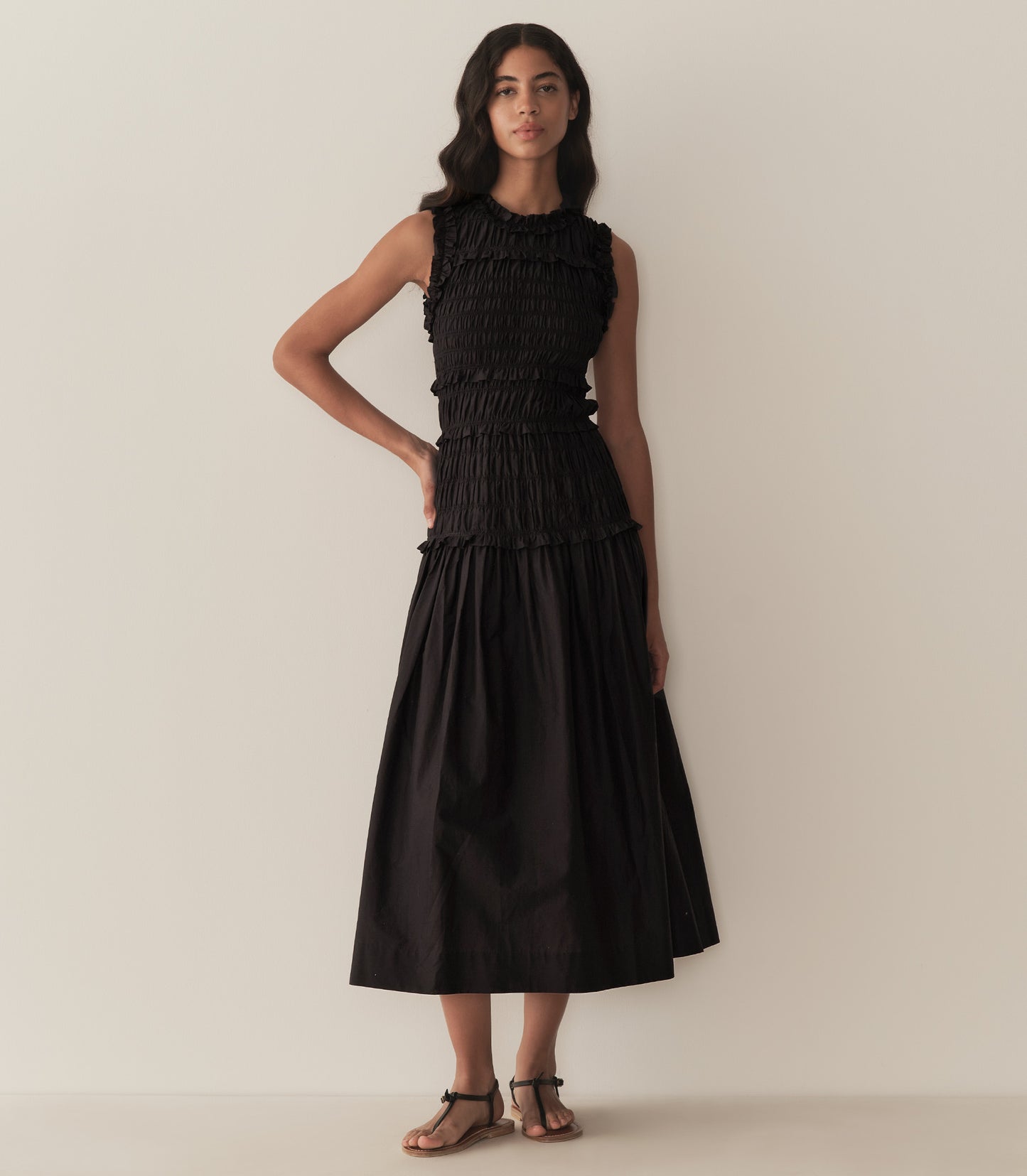 MALLORY DRESS -- BLACK