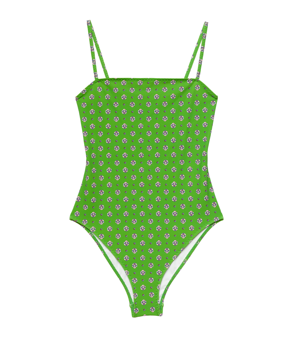 Marbella Maillot - Vert Cadiz Foulard | DÔEN