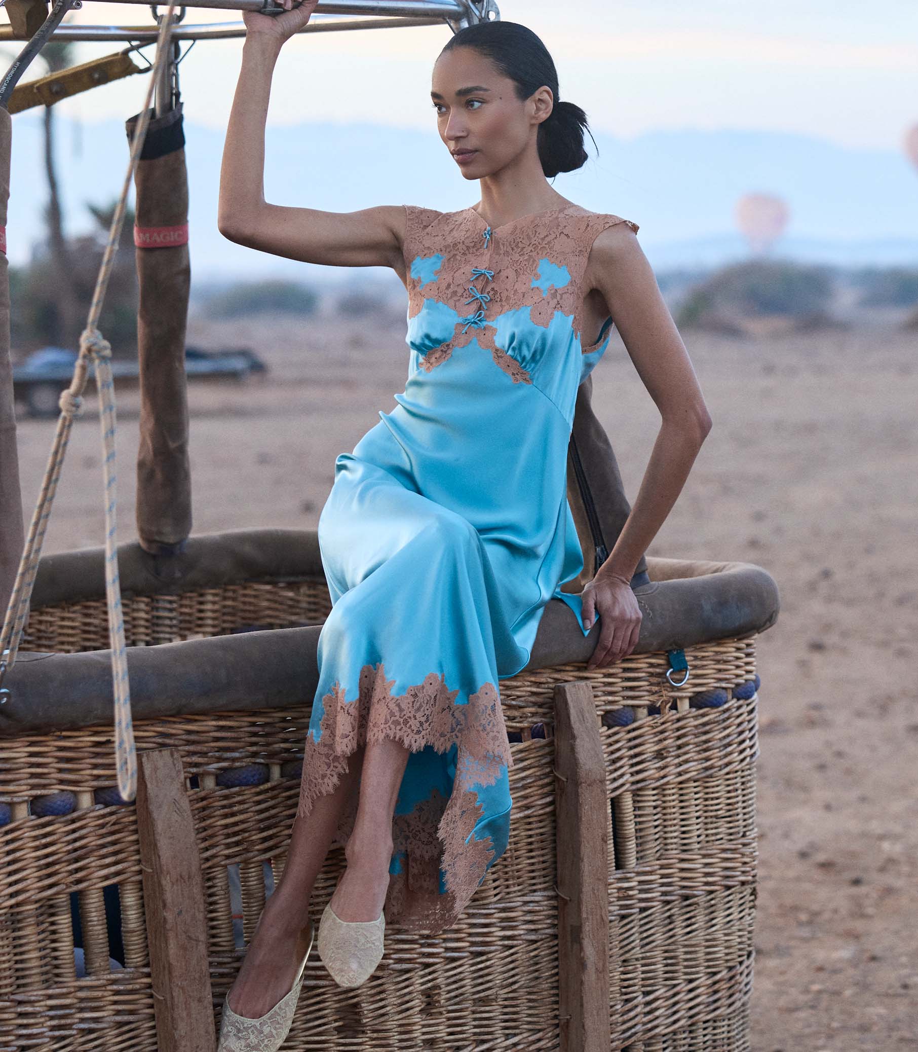 Marcelle Dress - Deep Aquamarine | DEN Deep Aquamarine / XS Marcelle Dress - Deep Aquamarine | DEN Deep Aquamarine / XS