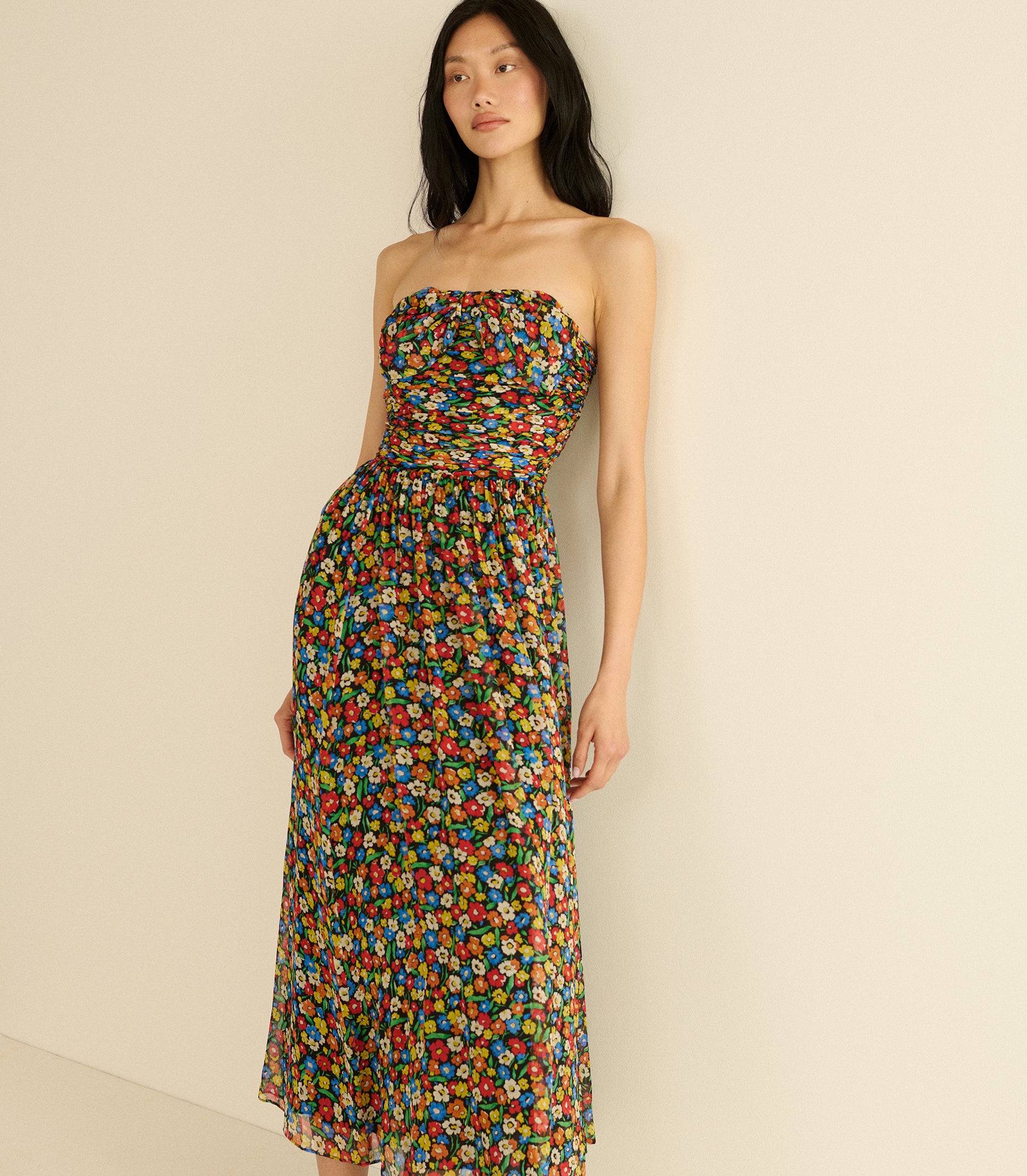 Marguerite Dress - Begonia Blossom