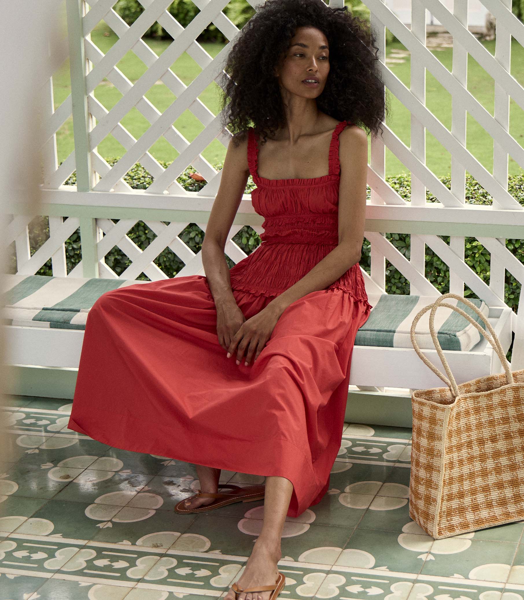 HMD -- MARIANNE DRESS -- SCARLET view 4
