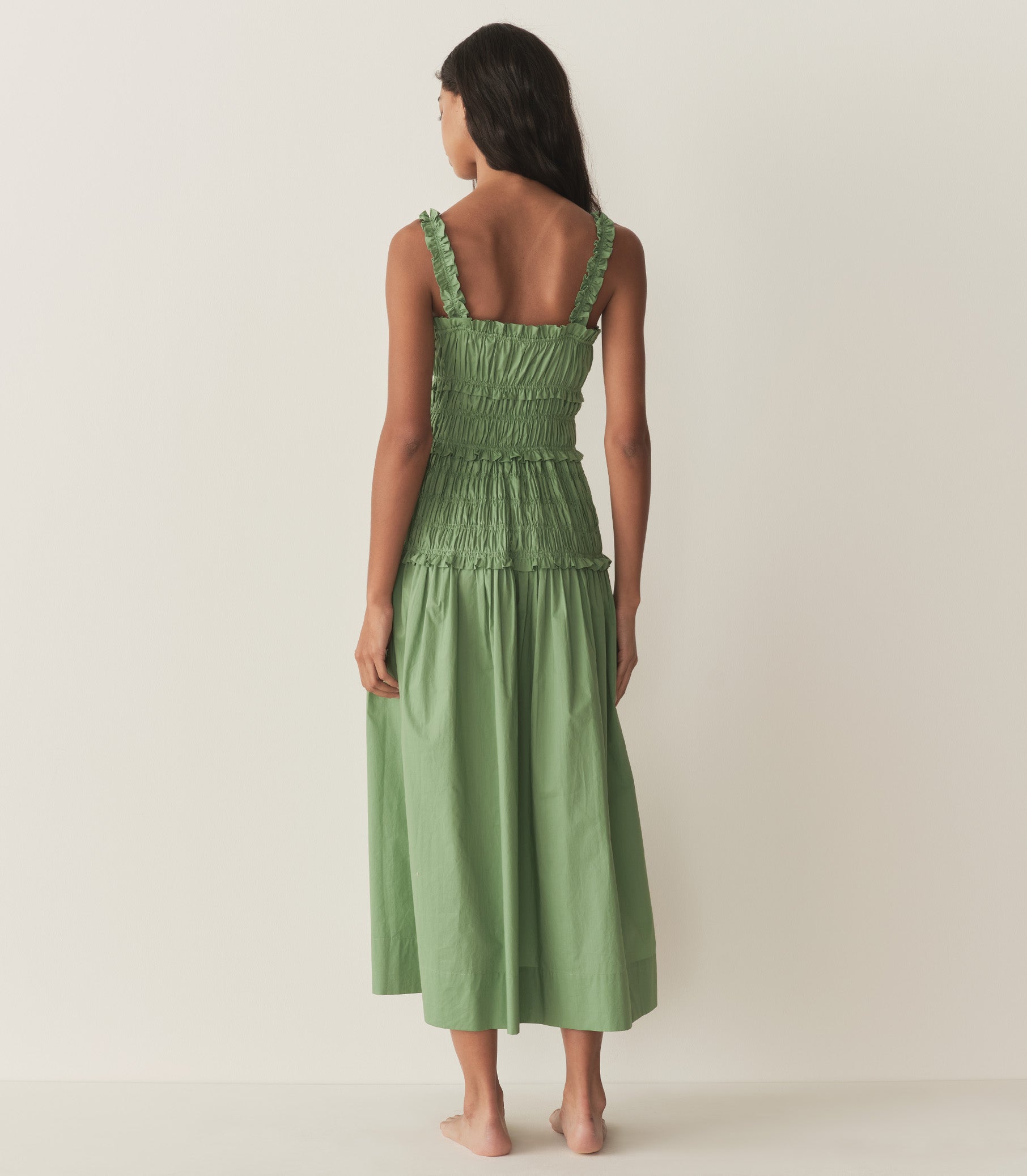 MARIANNE DRESS -- ENGLISH IVY view 4