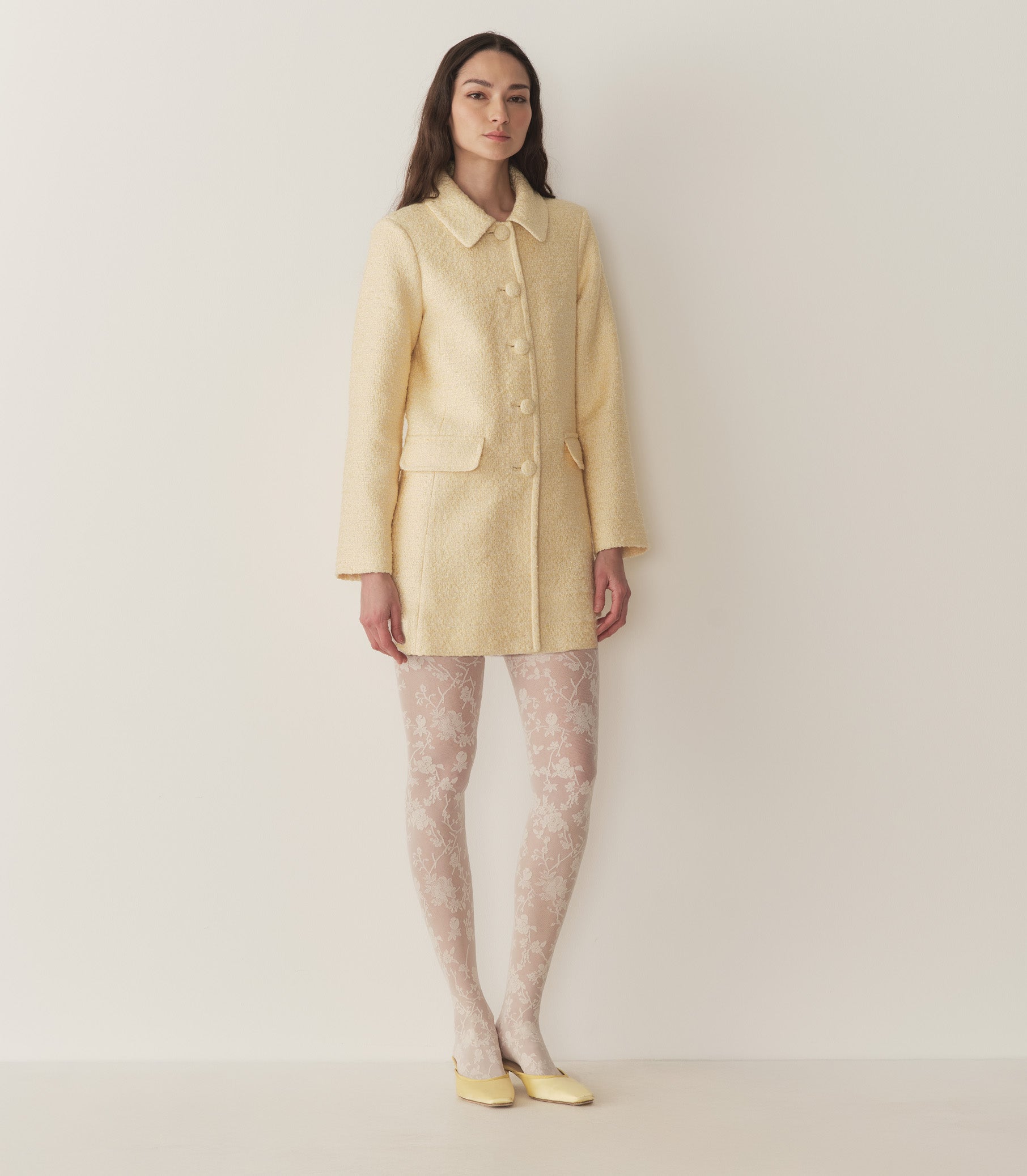 HMD -- MARIBETH COAT -- WILD HONEYSUCKLE view 1
