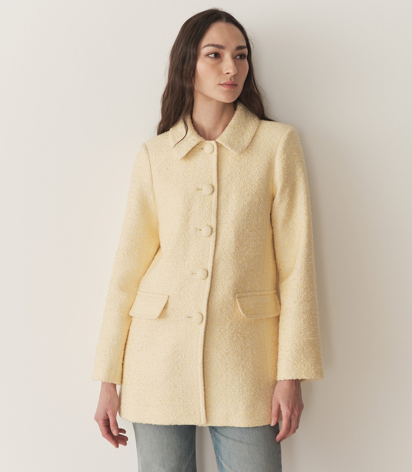 HMD -- MARIBETH COAT -- WILD HONEYSUCKLE