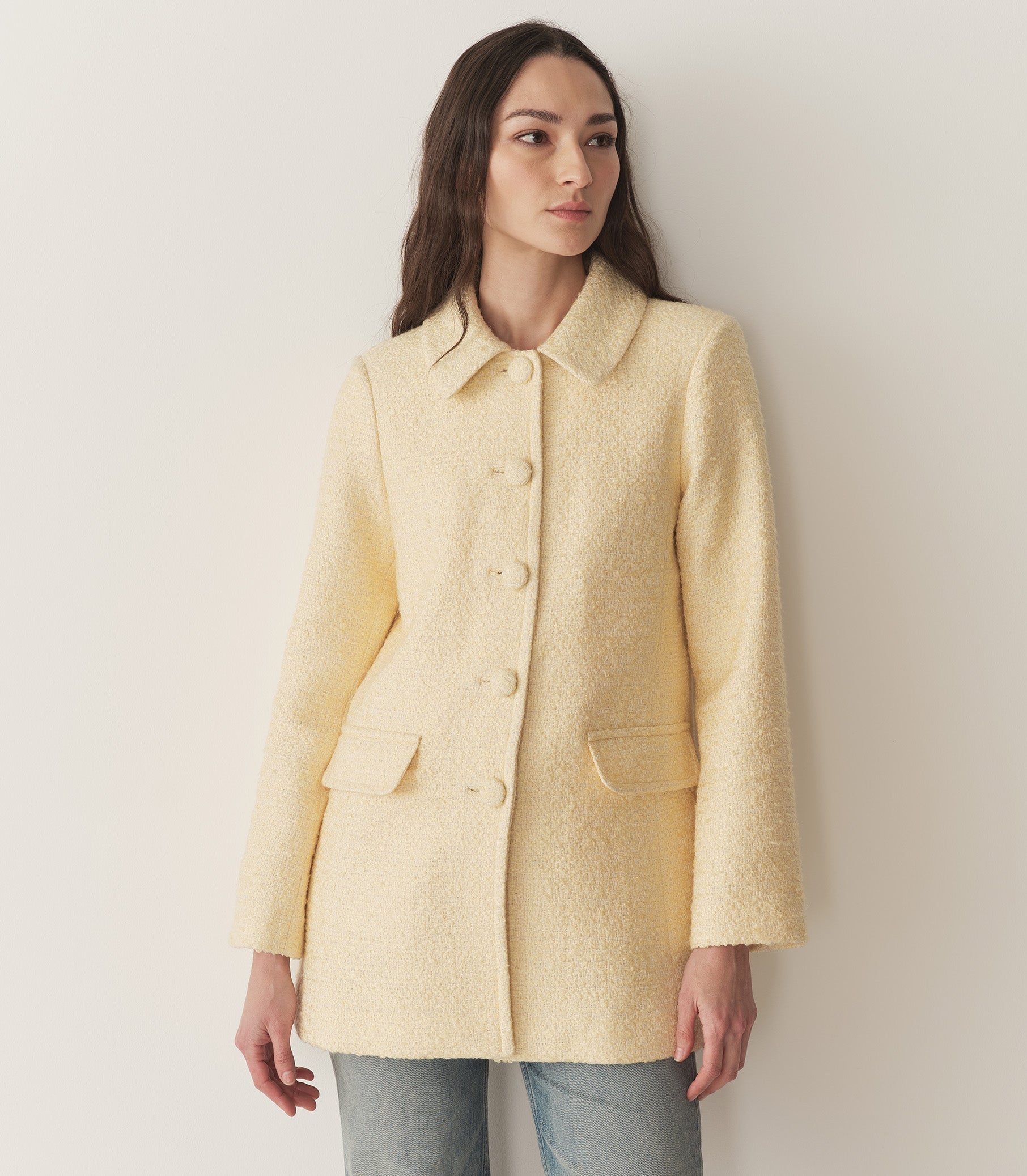 HMD -- MARIBETH COAT -- WILD HONEYSUCKLE view 5
