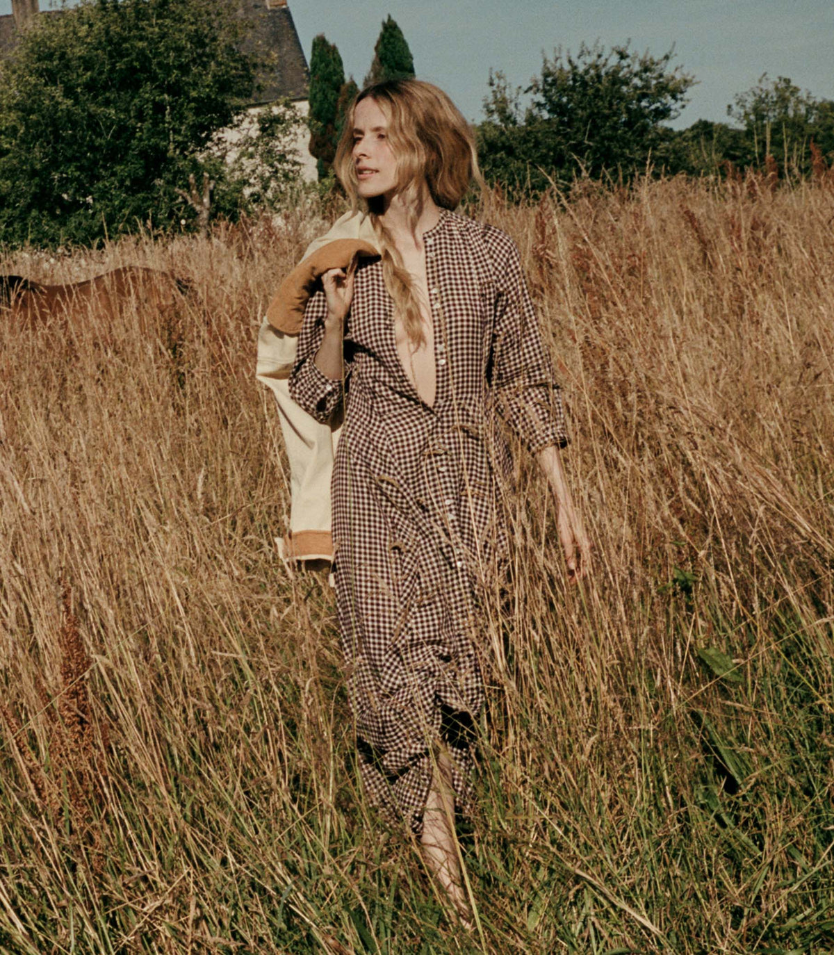 HMD -- MARIELLE DRESS -- DELPHINE PLAID