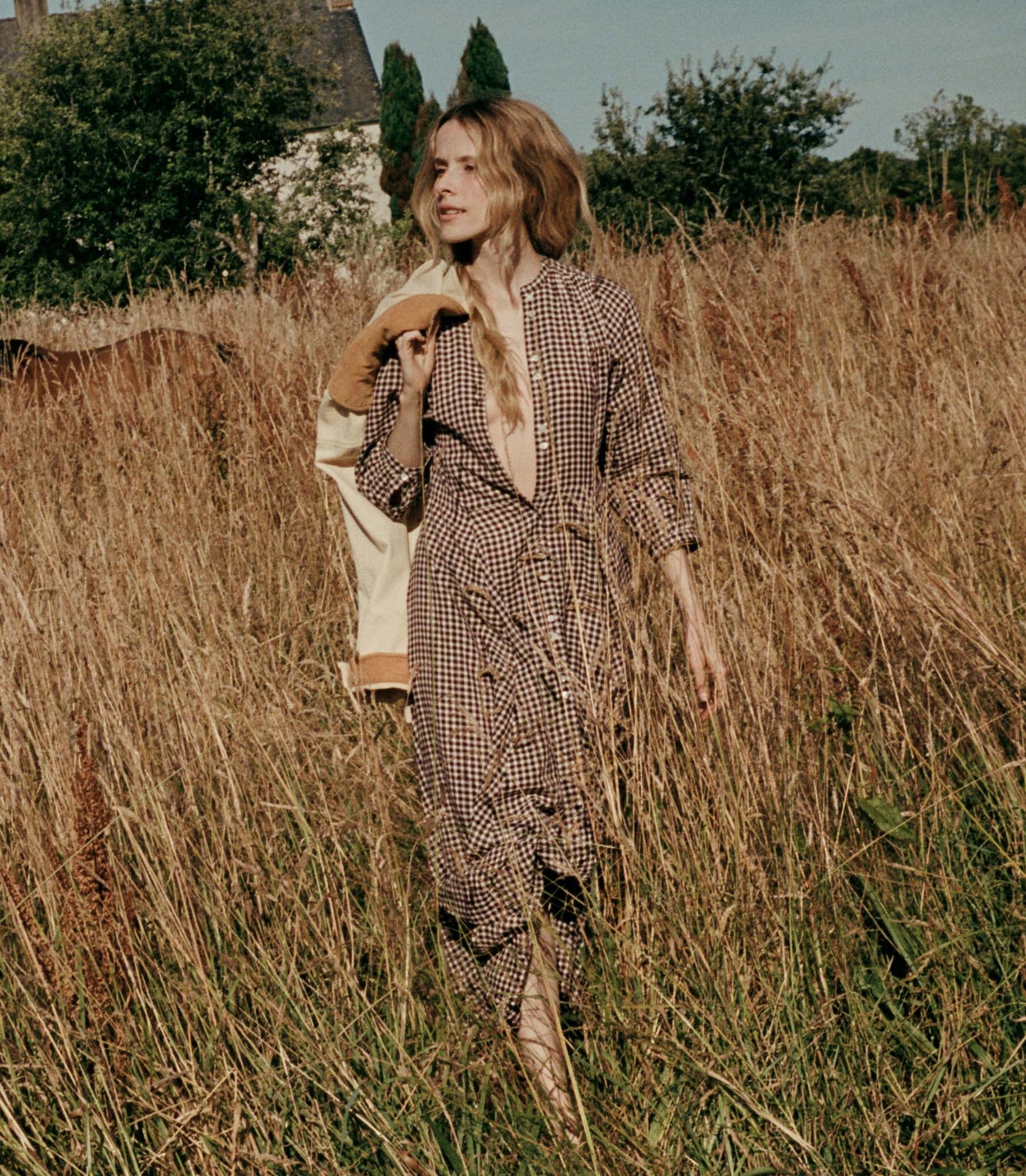 HMD -- MARIELLE DRESS -- DELPHINE PLAID