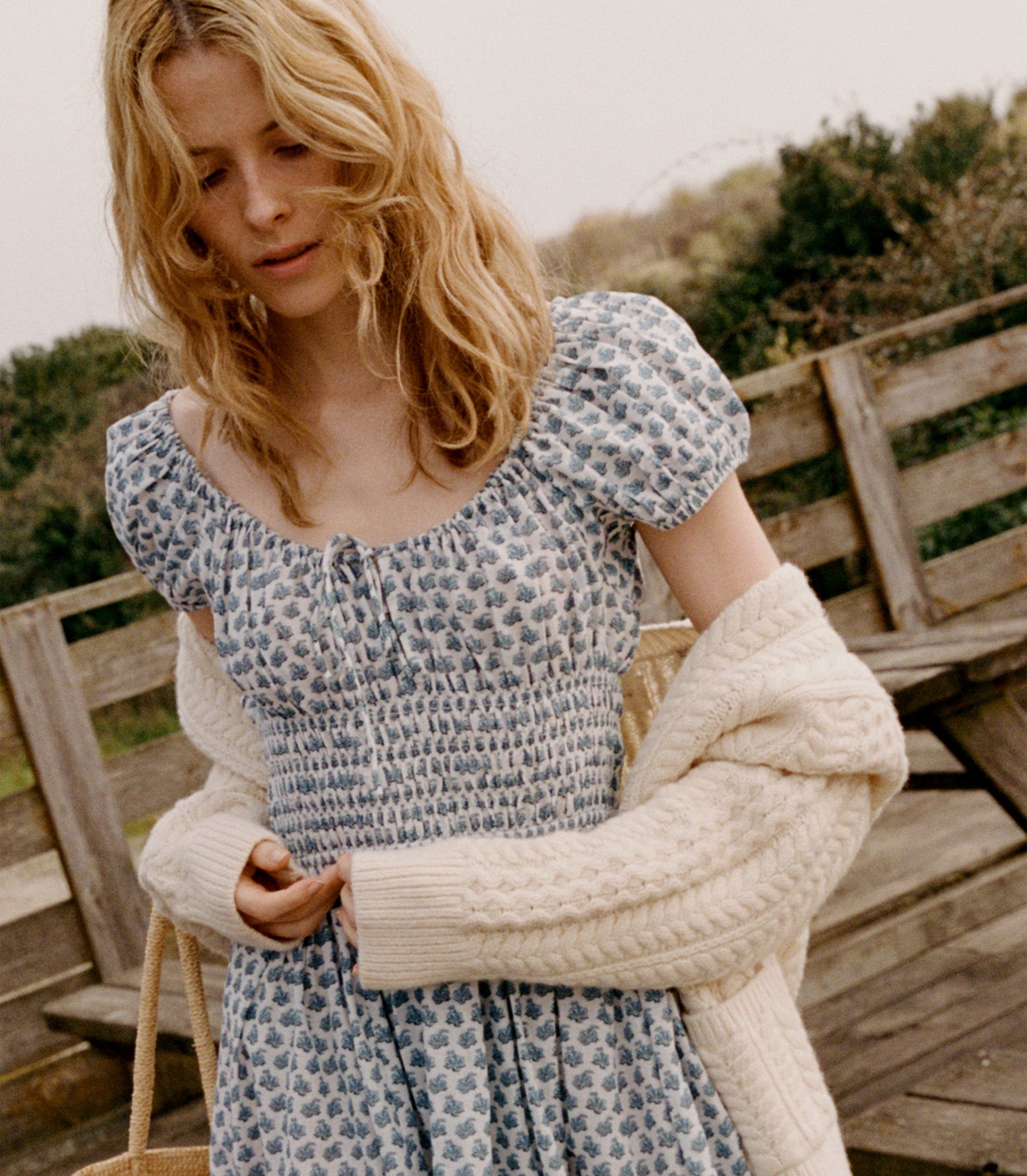 MARILENE CARDIGAN -- IVORY view 4