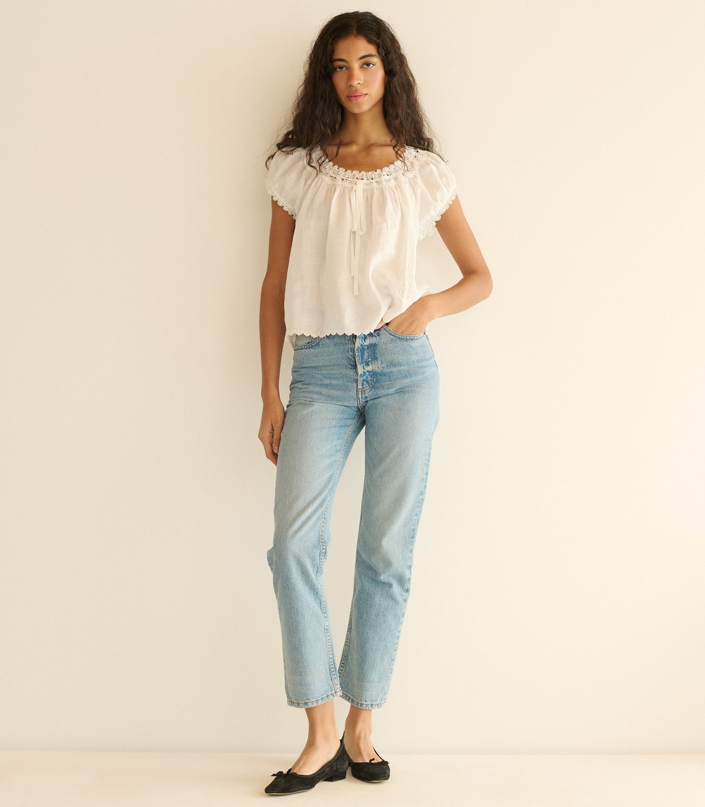 MARINETTE TOP -- SALT