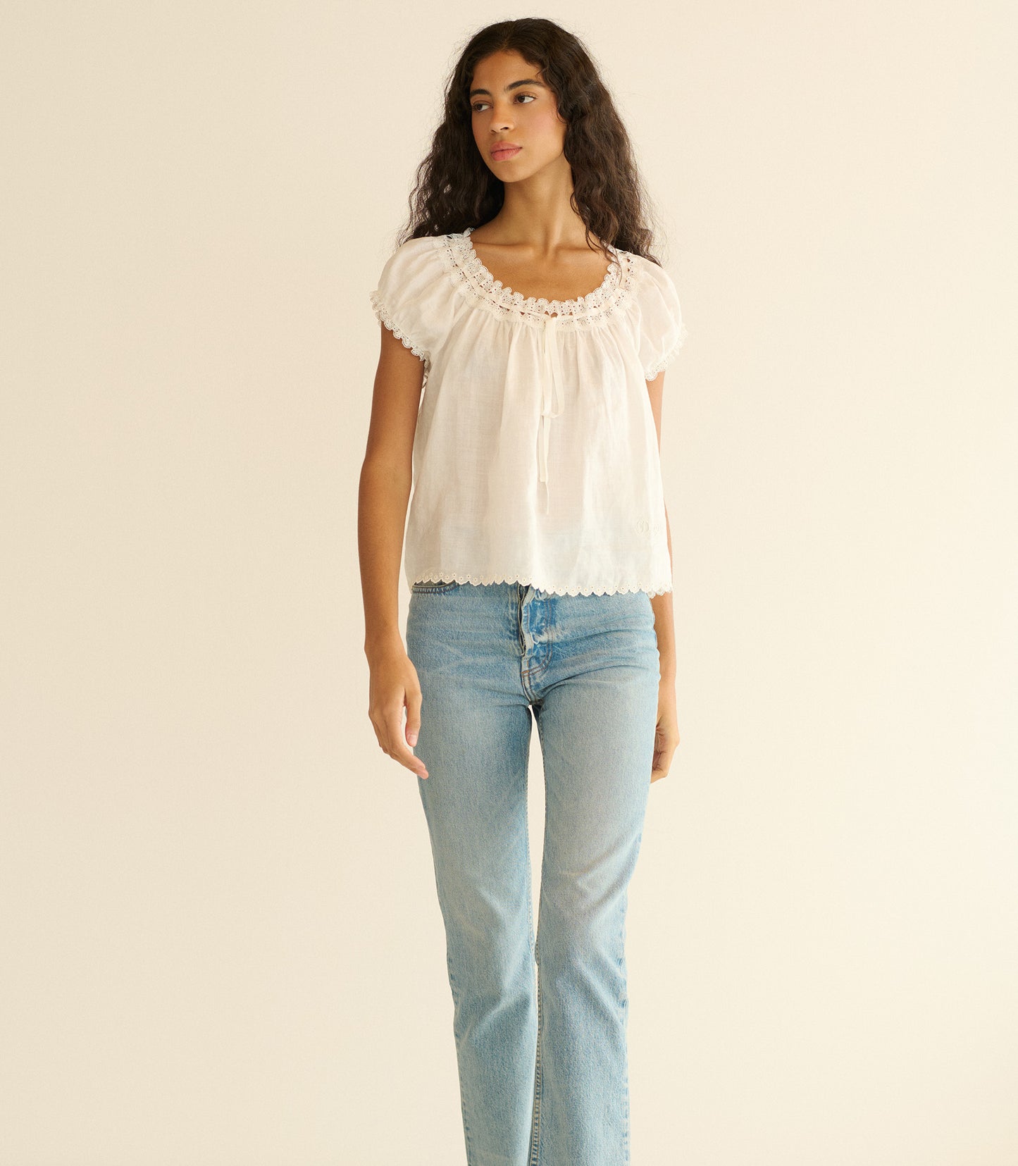 MARINETTE TOP -- SALT