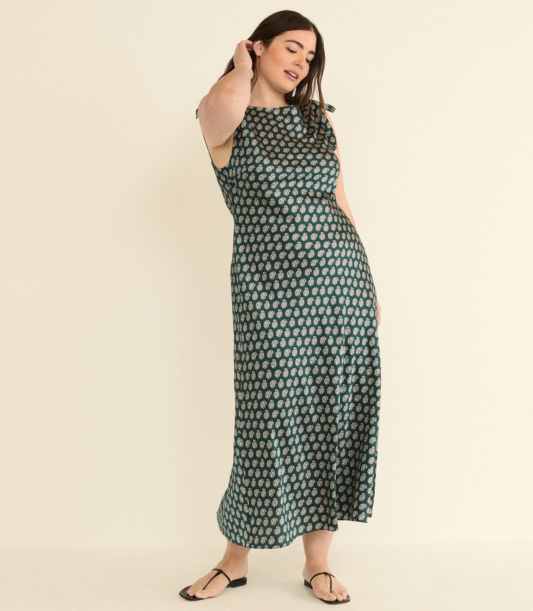 MARISELLE DRESS -- CHAUMONT PAISLEY view 10
