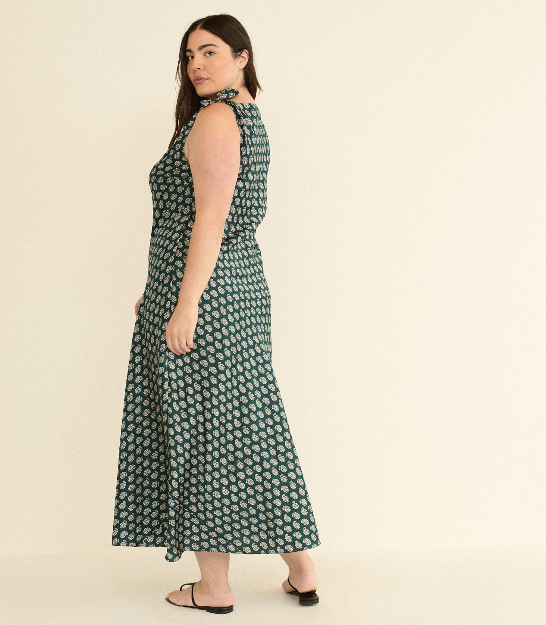 MARISELLE DRESS -- CHAUMONT PAISLEY view 11
