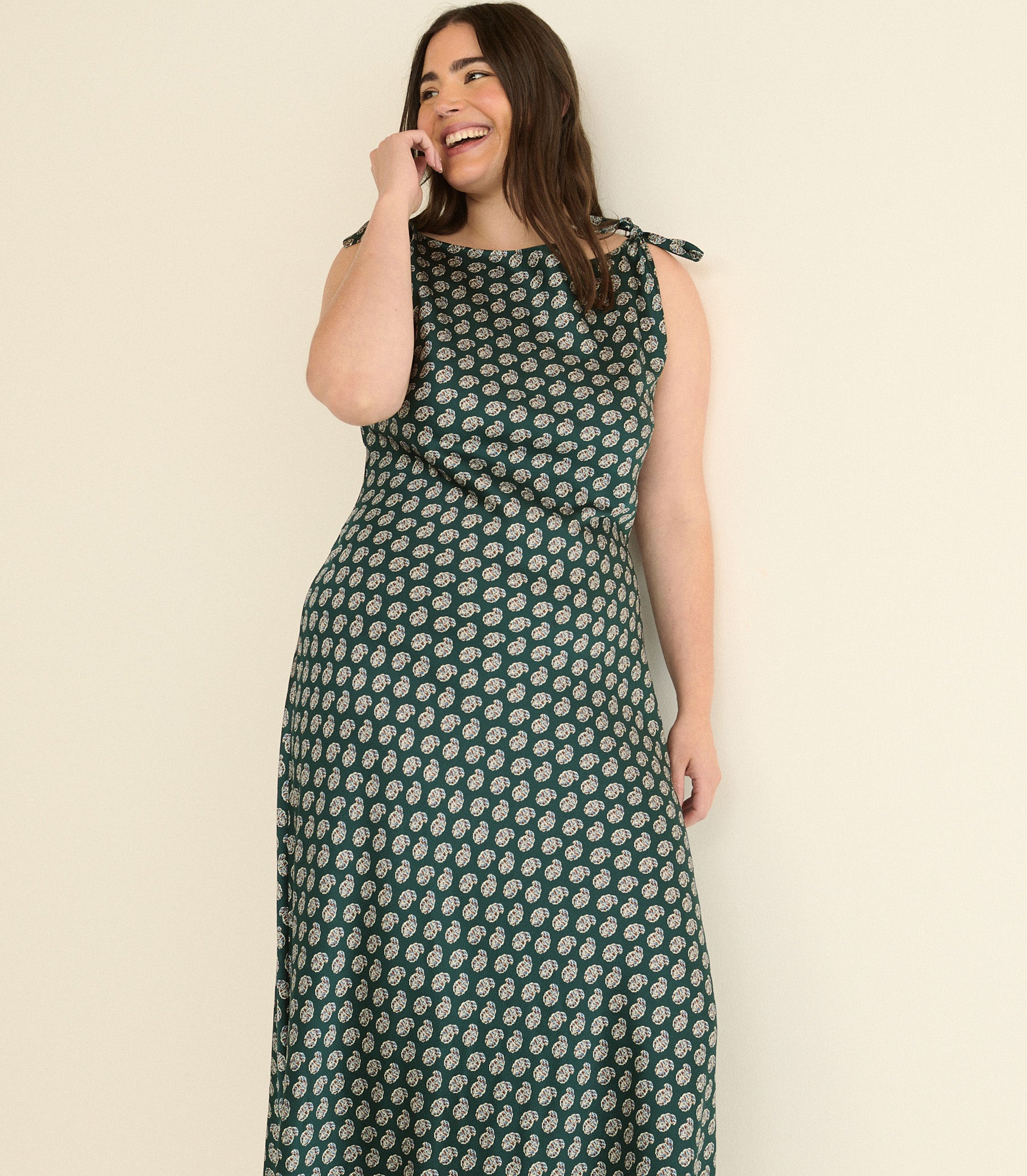 MARISELLE DRESS -- CHAUMONT PAISLEY view 12

