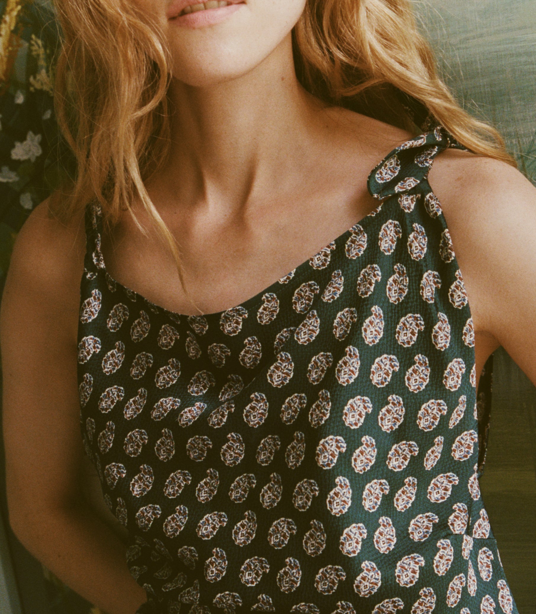 MARISELLE DRESS -- CHAUMONT PAISLEY view 3
