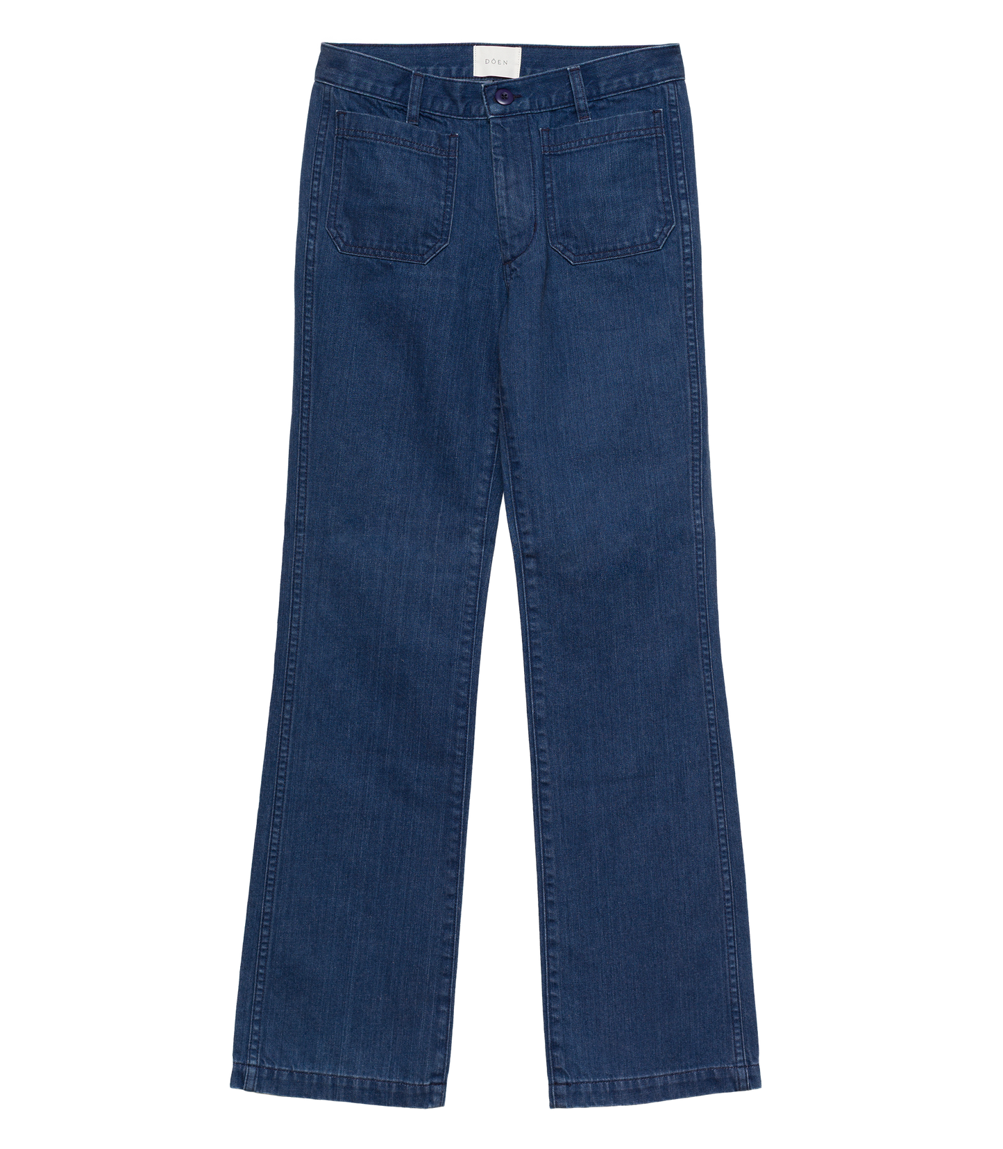 MARITIME MID RISE JEAN -- SIRENES WASH