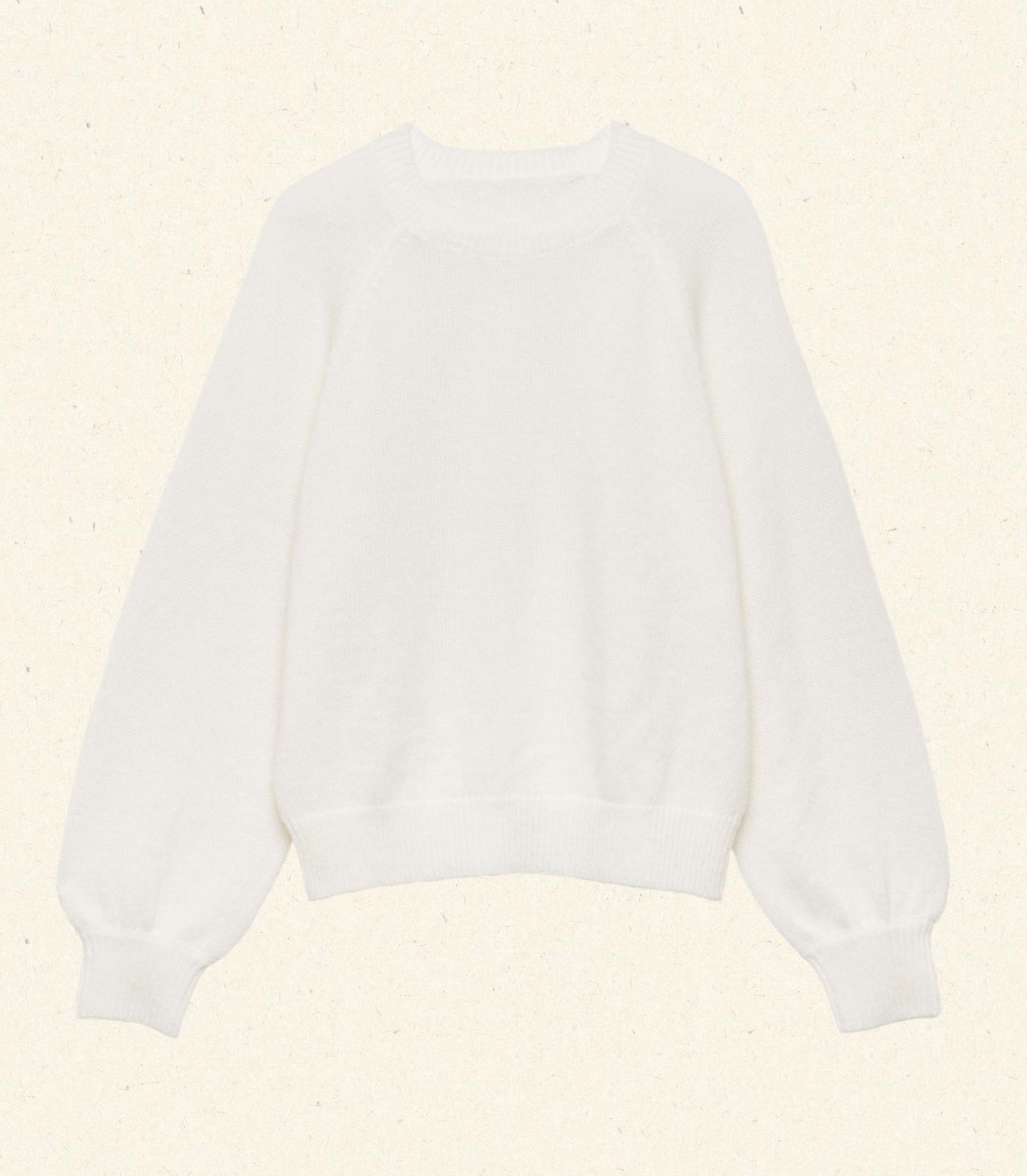 MARSENA SWEATER -- IVORY view 8