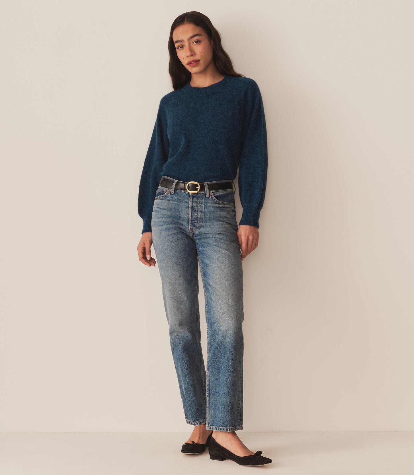 HMD -- MARSENA SWEATER -- DEEP SAPPHIRE