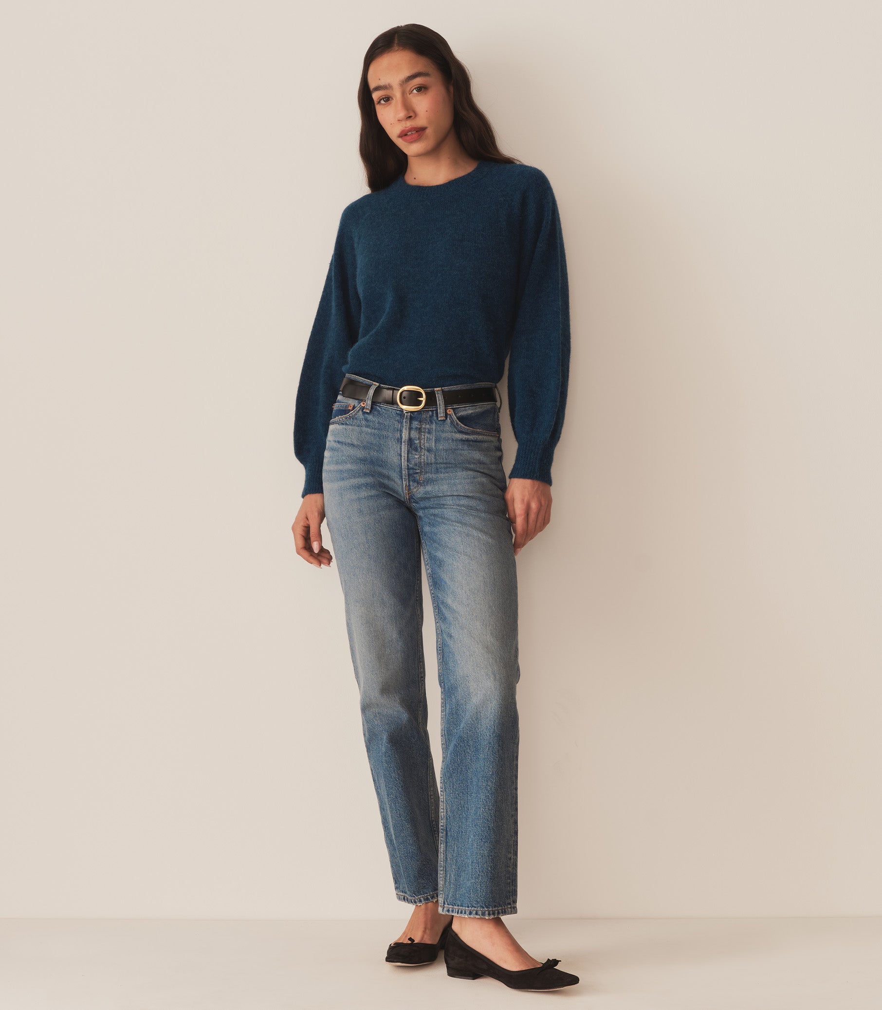 HMD -- MARSENA SWEATER -- DEEP SAPPHIRE view 3