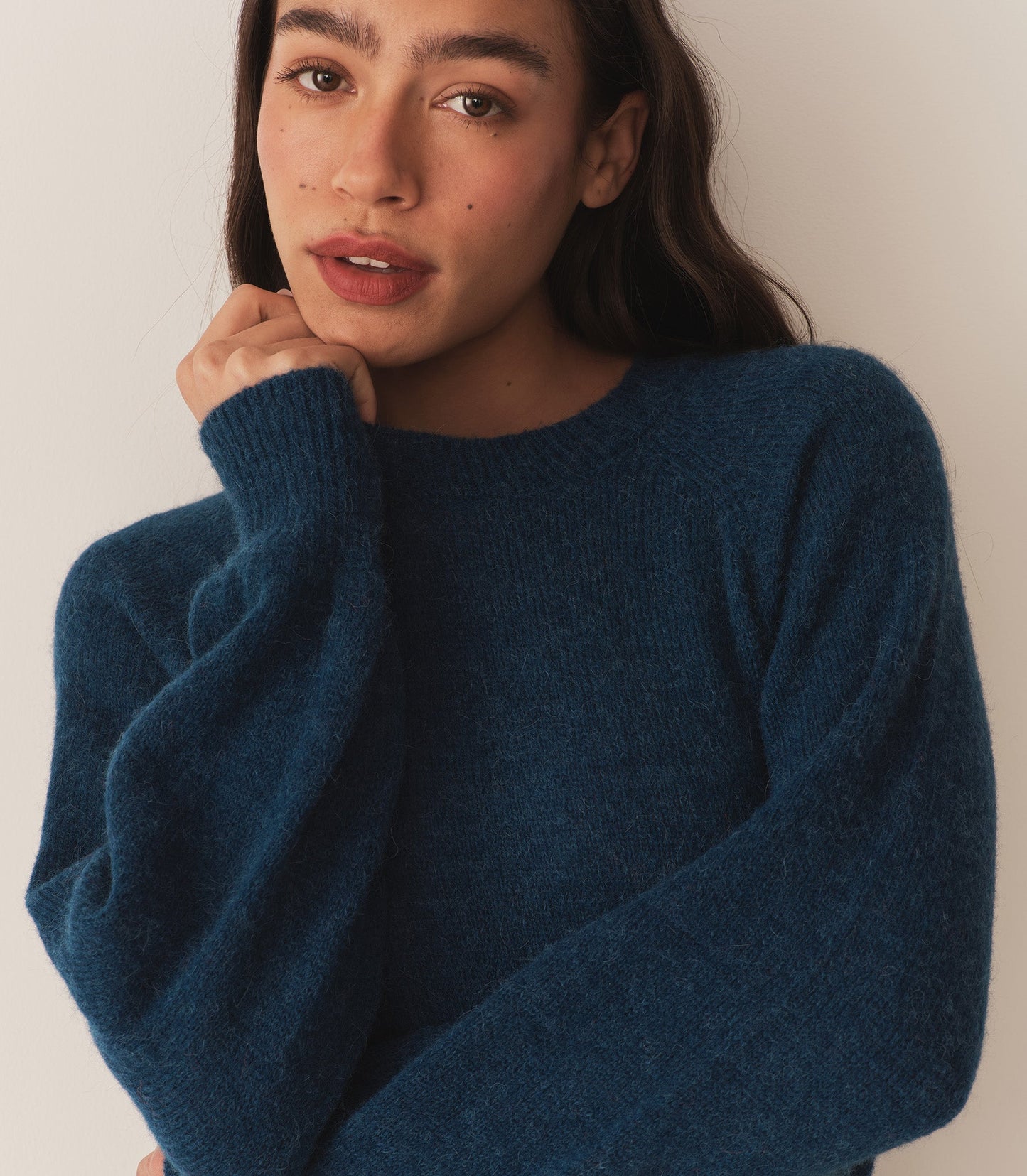 HMD -- MARSENA SWEATER -- DEEP SAPPHIRE