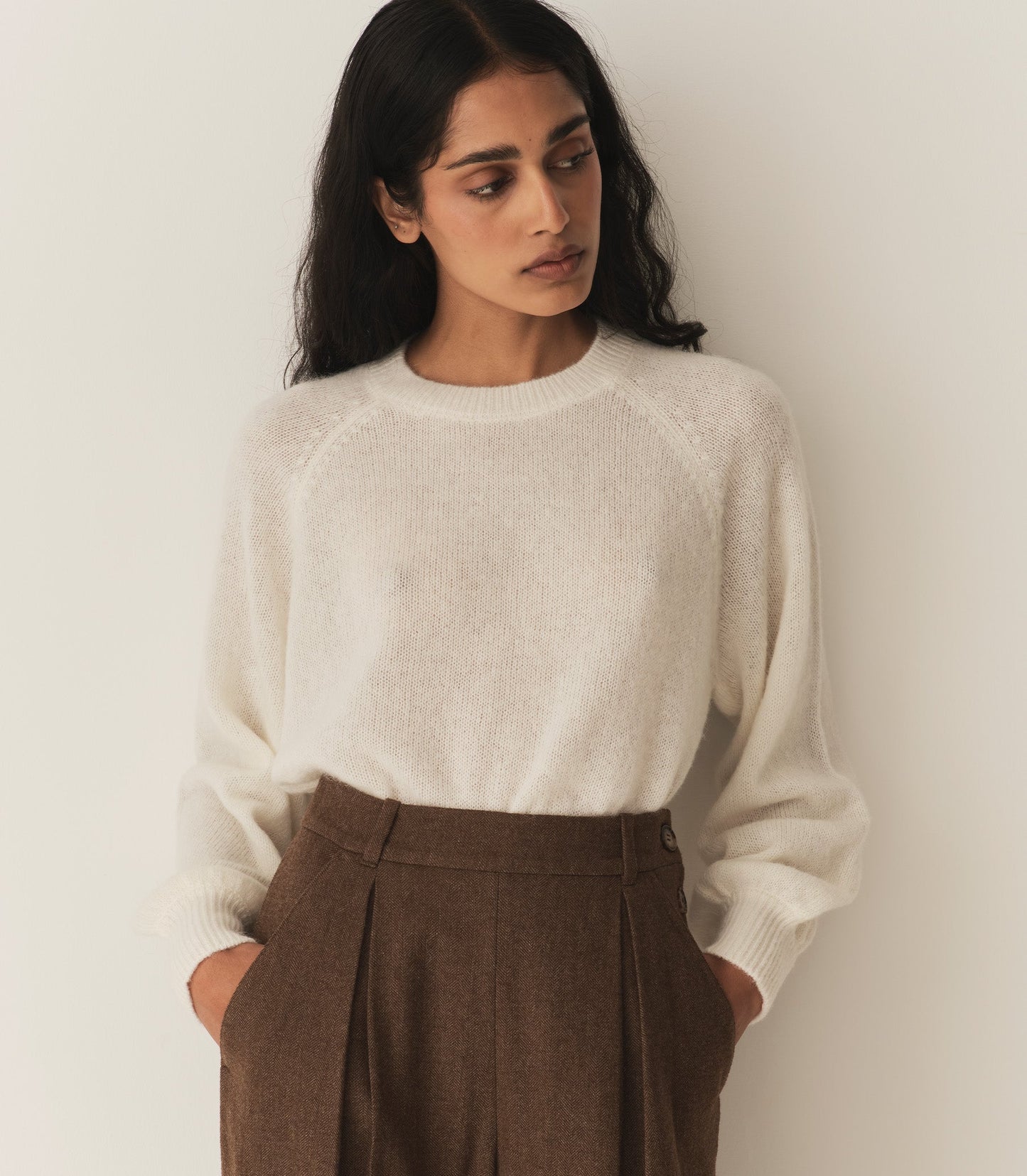 HMD -- MARSENA SWEATER -- IVORY