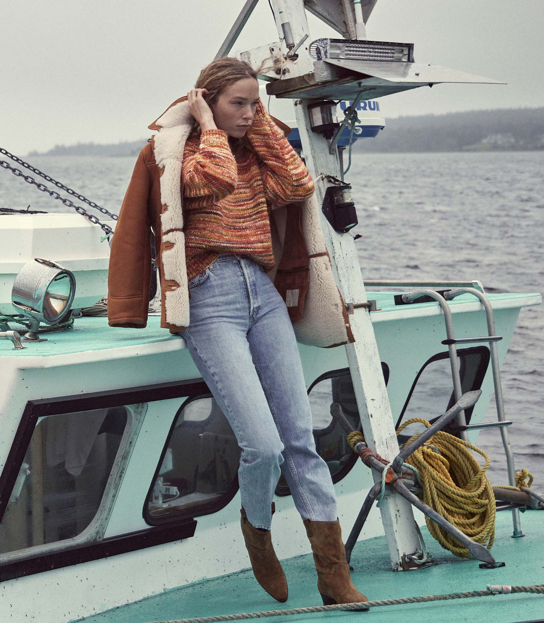 HMD -- MARTI SWEATER -- DESERT SUNSET view 2
