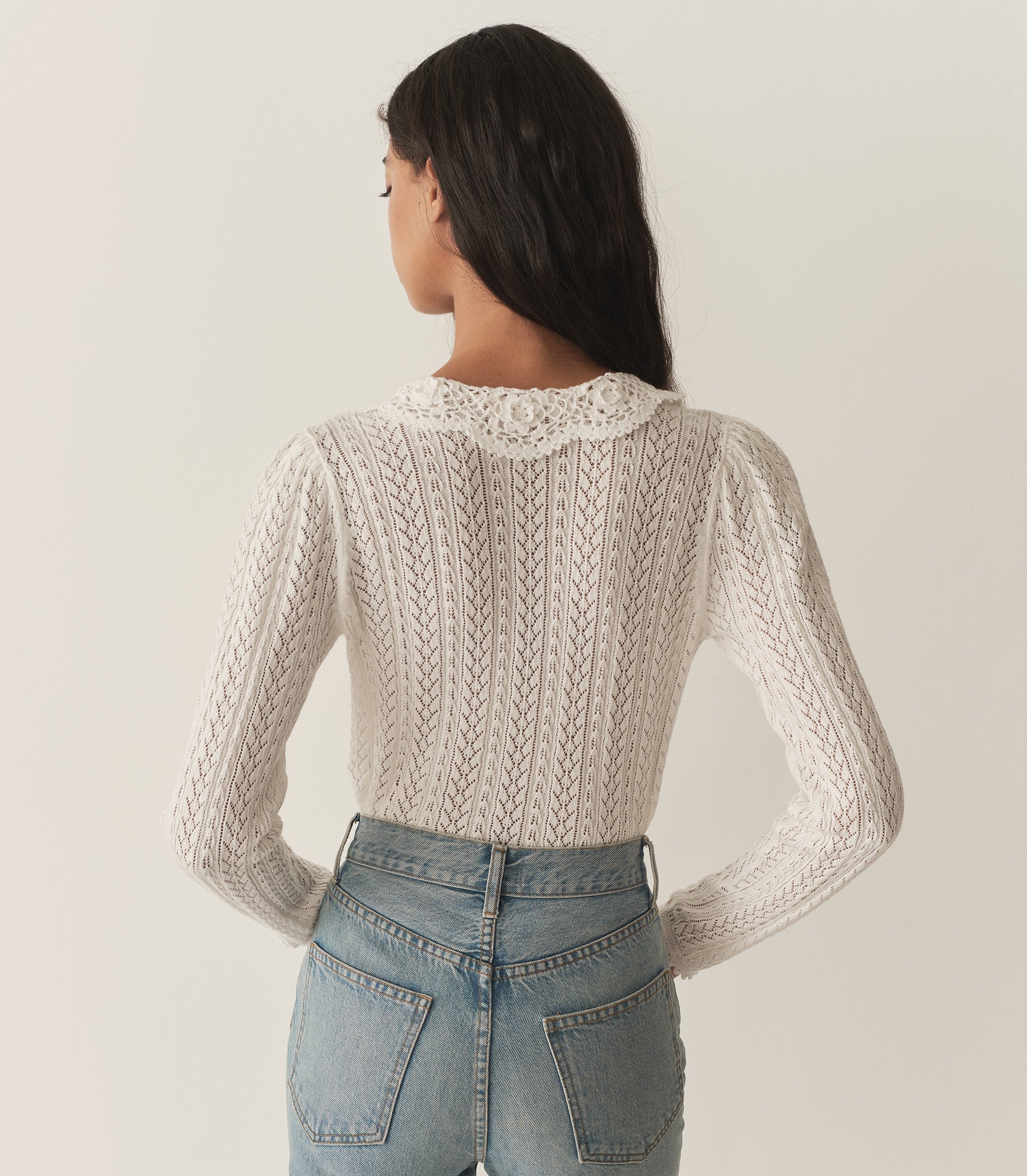 HMD -- MARTINA CARDIGAN -- PALE LILY view 4
