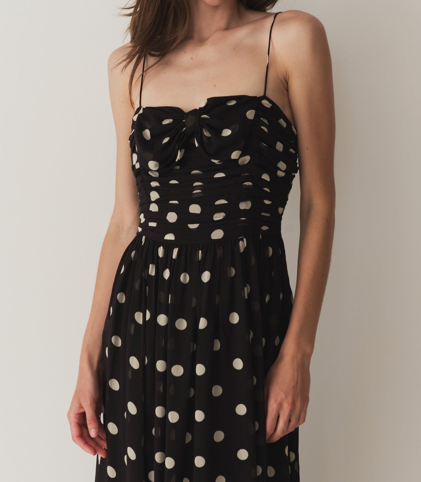 HMD -- MARYANNA DRESS -- NOIR SOLSTICE SKY DOT