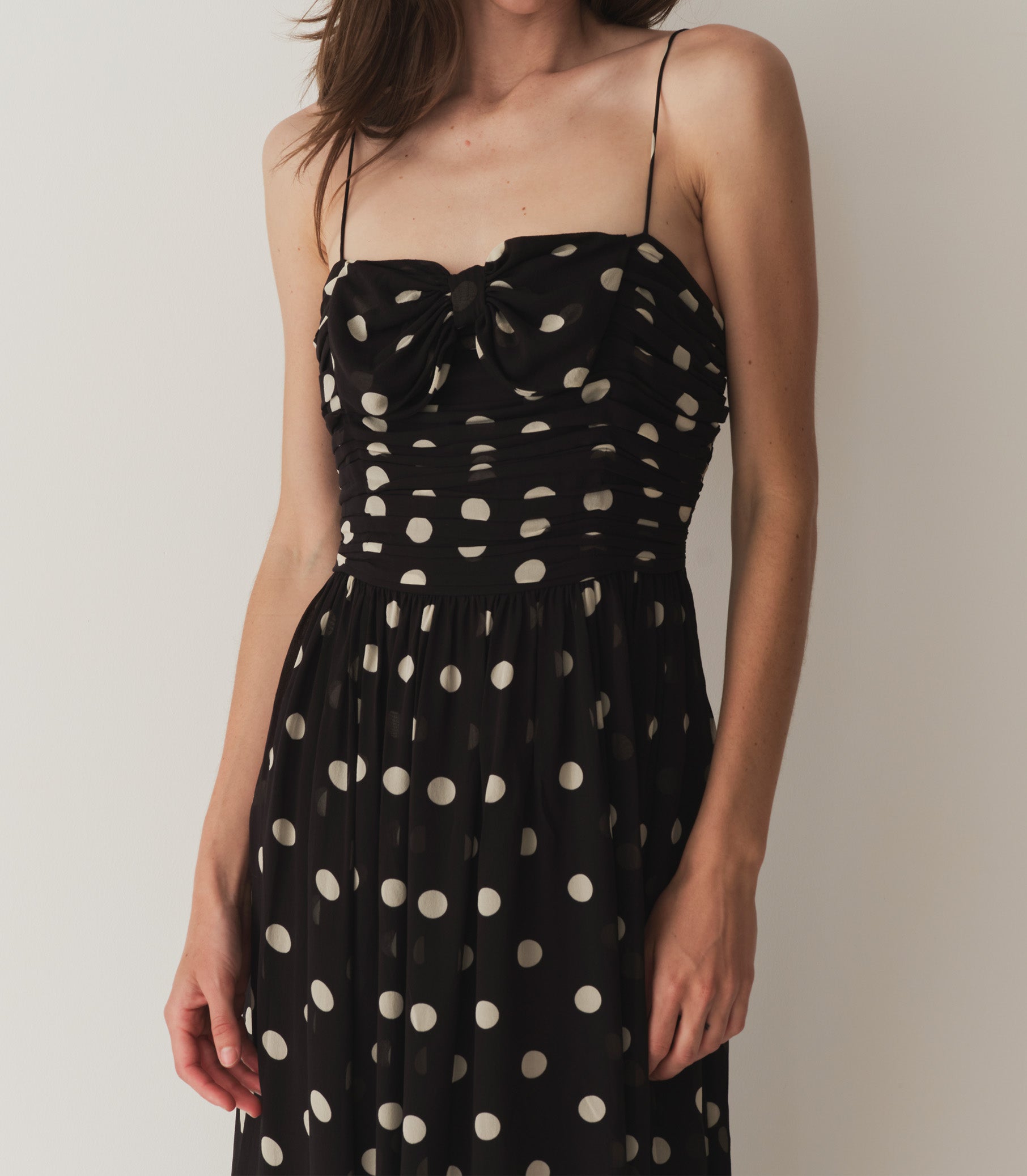 HMD -- MARYANNA DRESS -- NOIR SOLSTICE SKY DOT view 3

