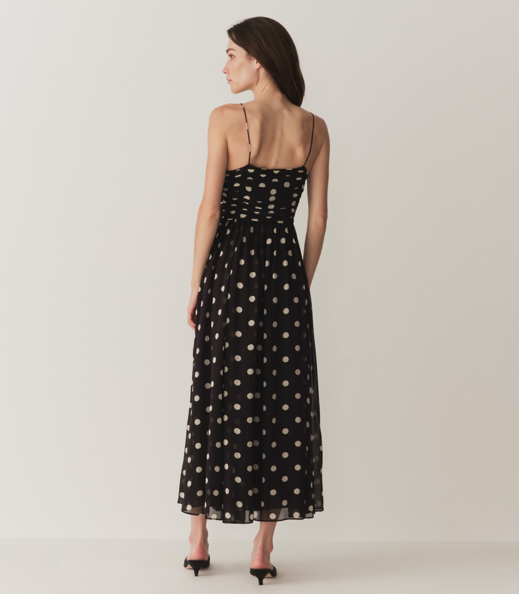 HMD -- MARYANNA DRESS -- NOIR SOLSTICE SKY DOT view 4
