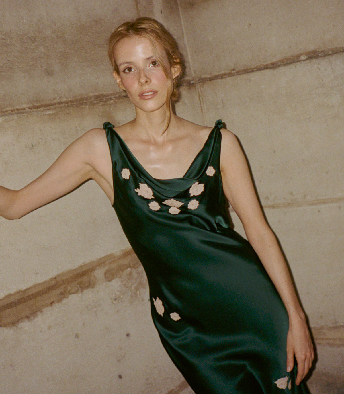 MATILDE DRESS -- SCARAB view 3
