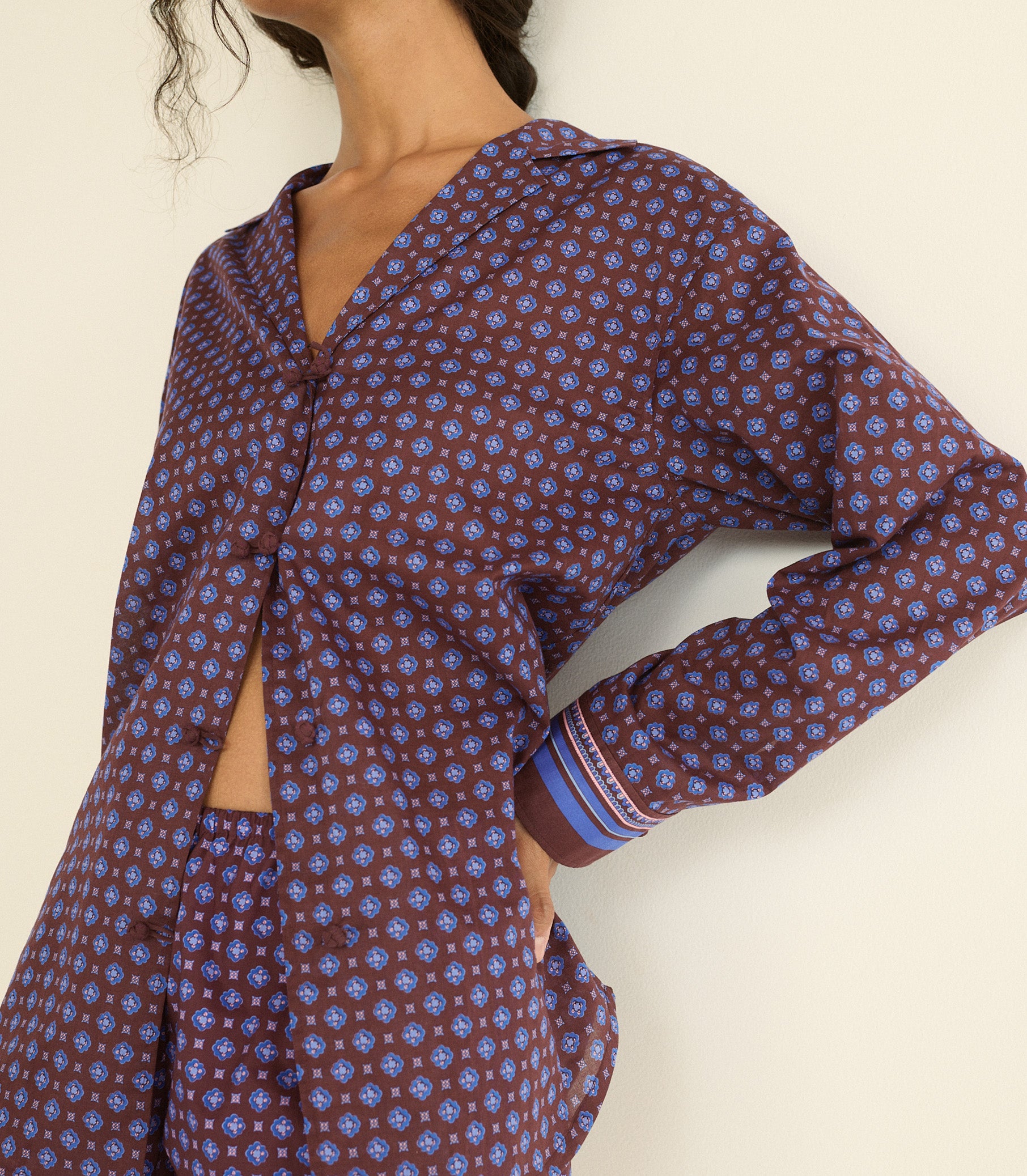 MAURISE TOP -- MENORCA FOULARD view 4
