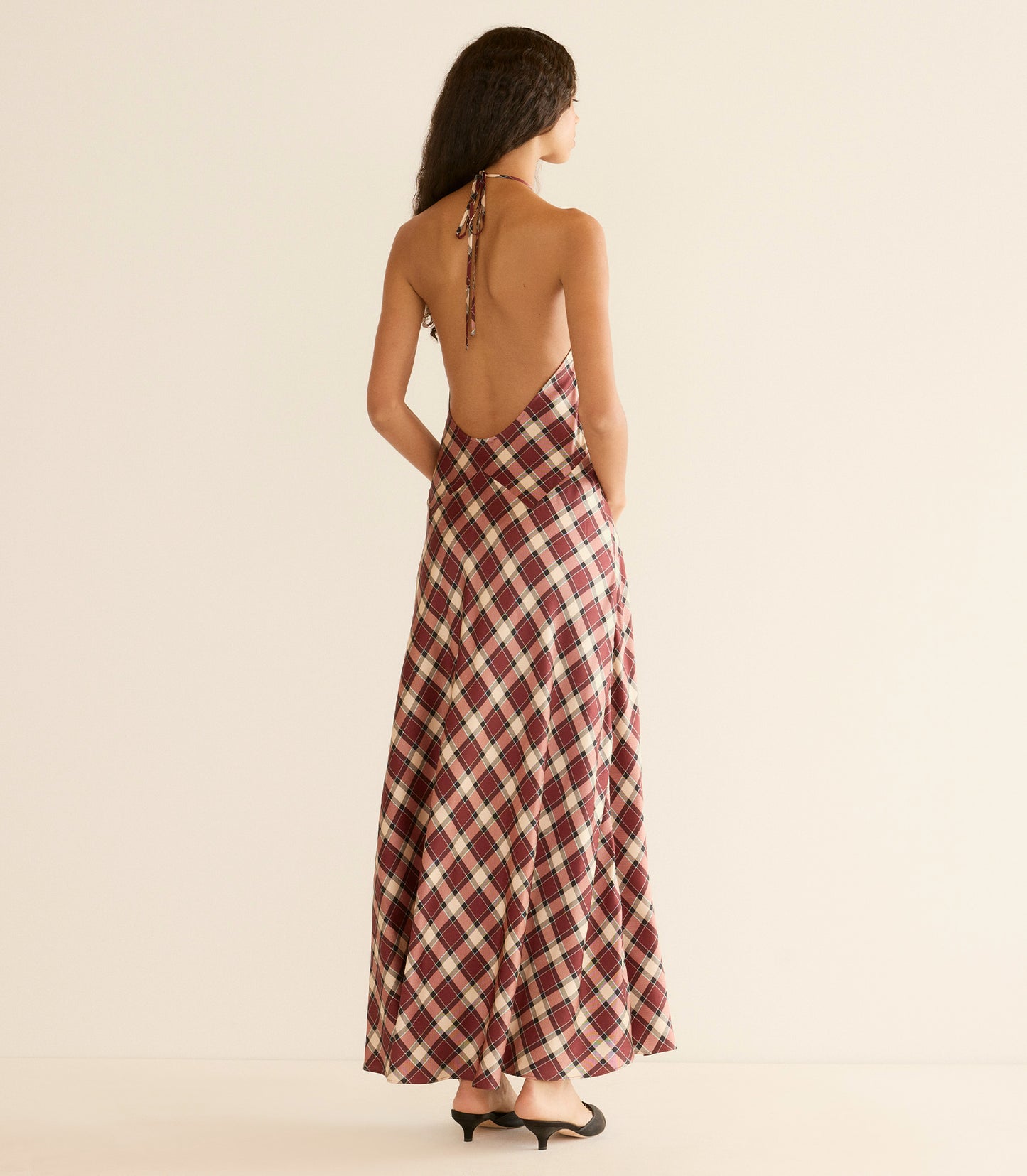 MAXIME DRESS -- NORFOLK PLAID