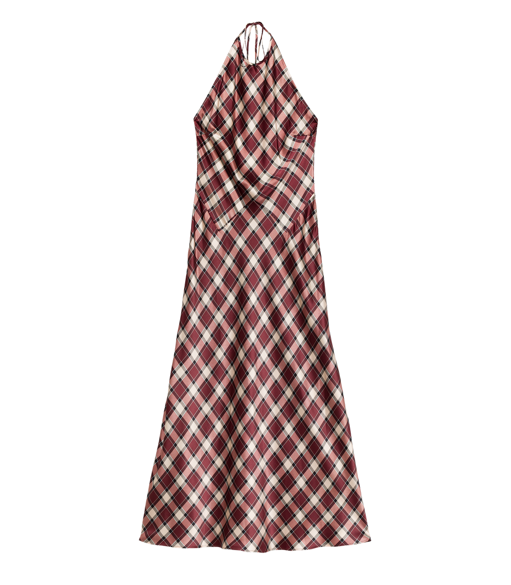polo halter dress Maxime Dress - Norfolk Plaid