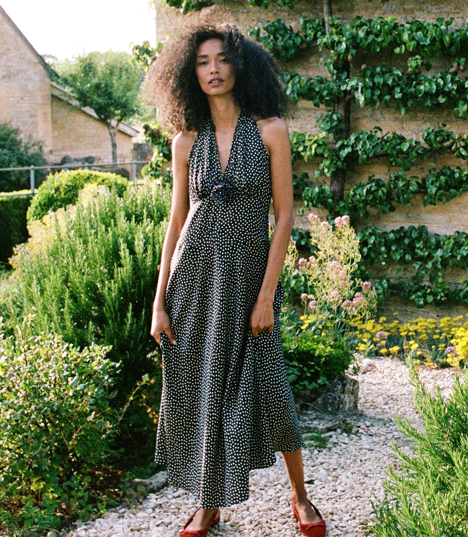 MAZARIN DRESS -- CAMILLE DOT view 1