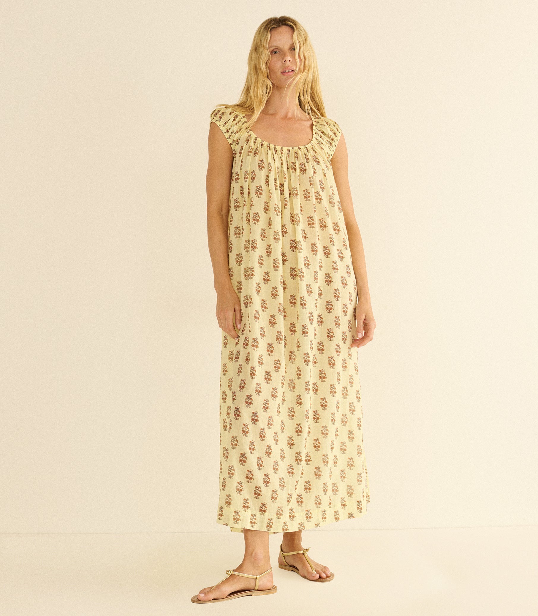 MEADOWLARK DRESS -- DANDELION GROVE view 3

