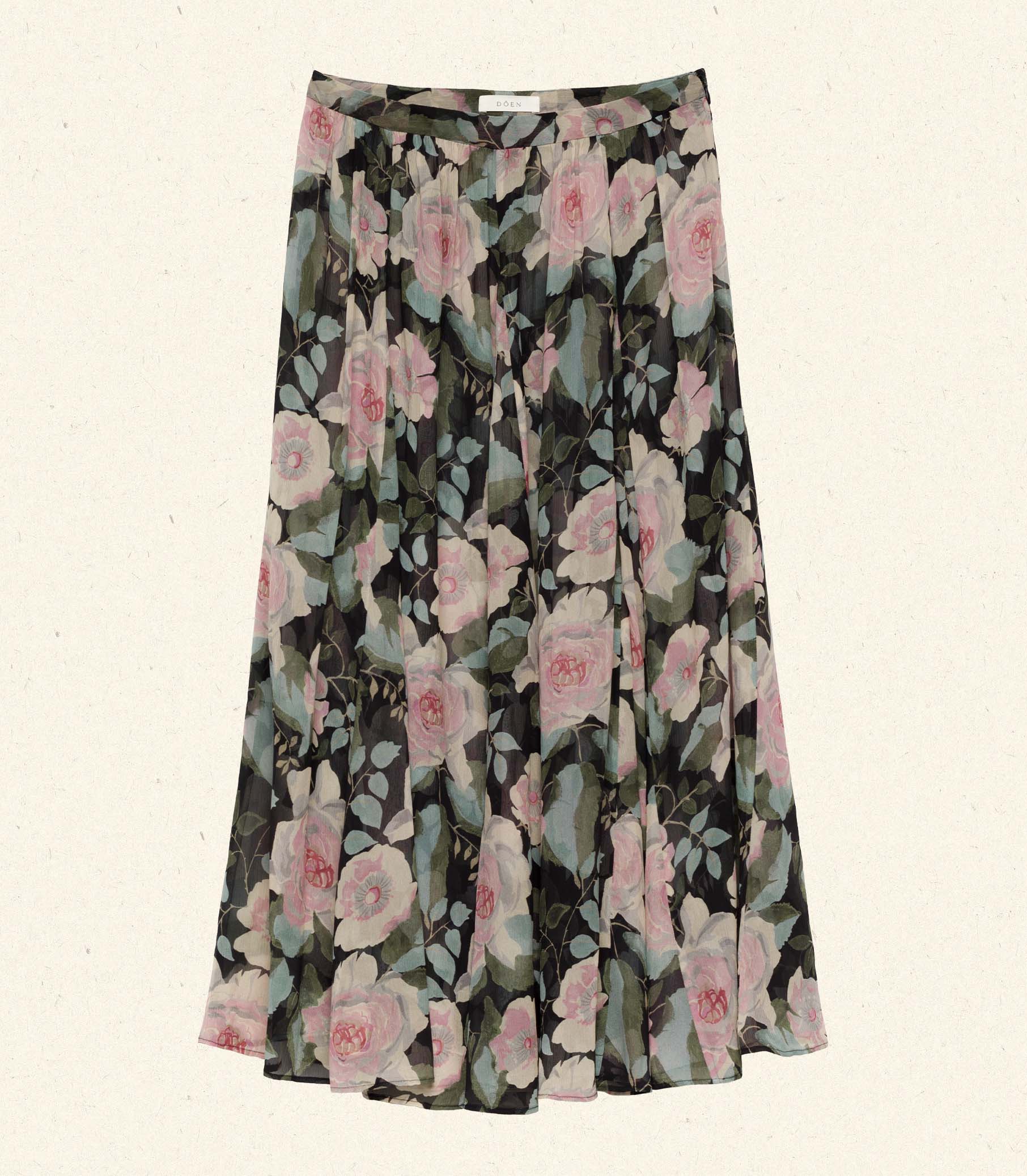 HMD -- MEADOW SKIRT -- ROSE GARDEN FLORAL view 5
