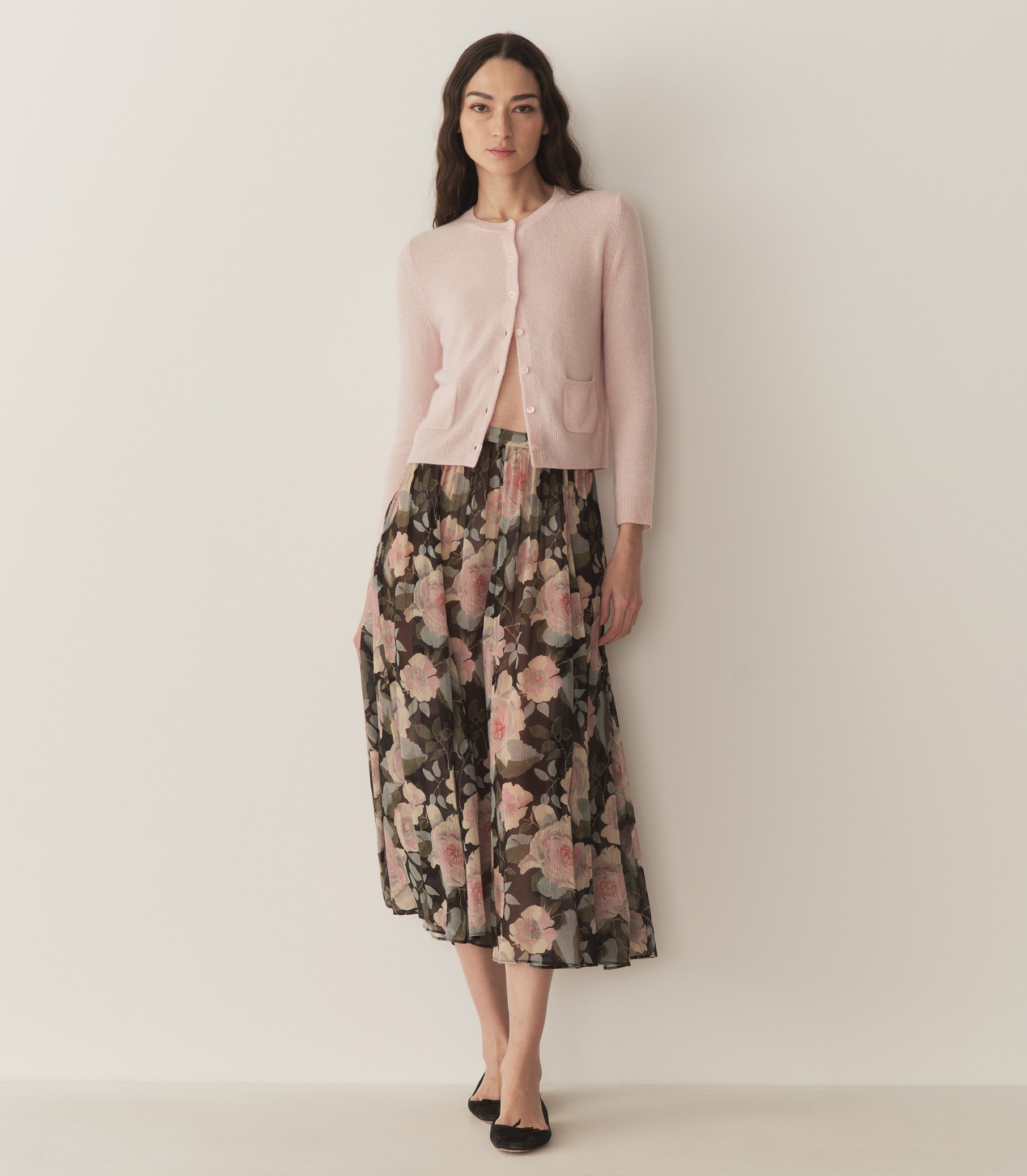HMD -- MEADOW SKIRT -- ROSE GARDEN FLORAL view 2
