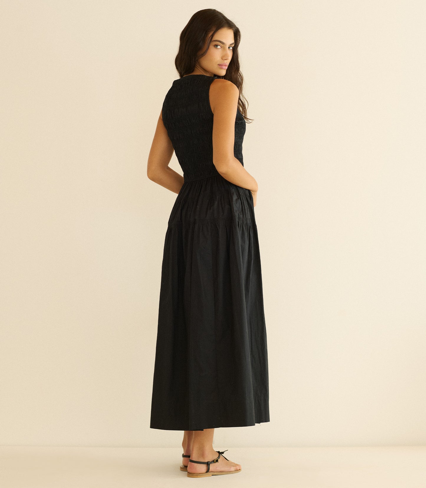 MELIE DRESS -- BLACK