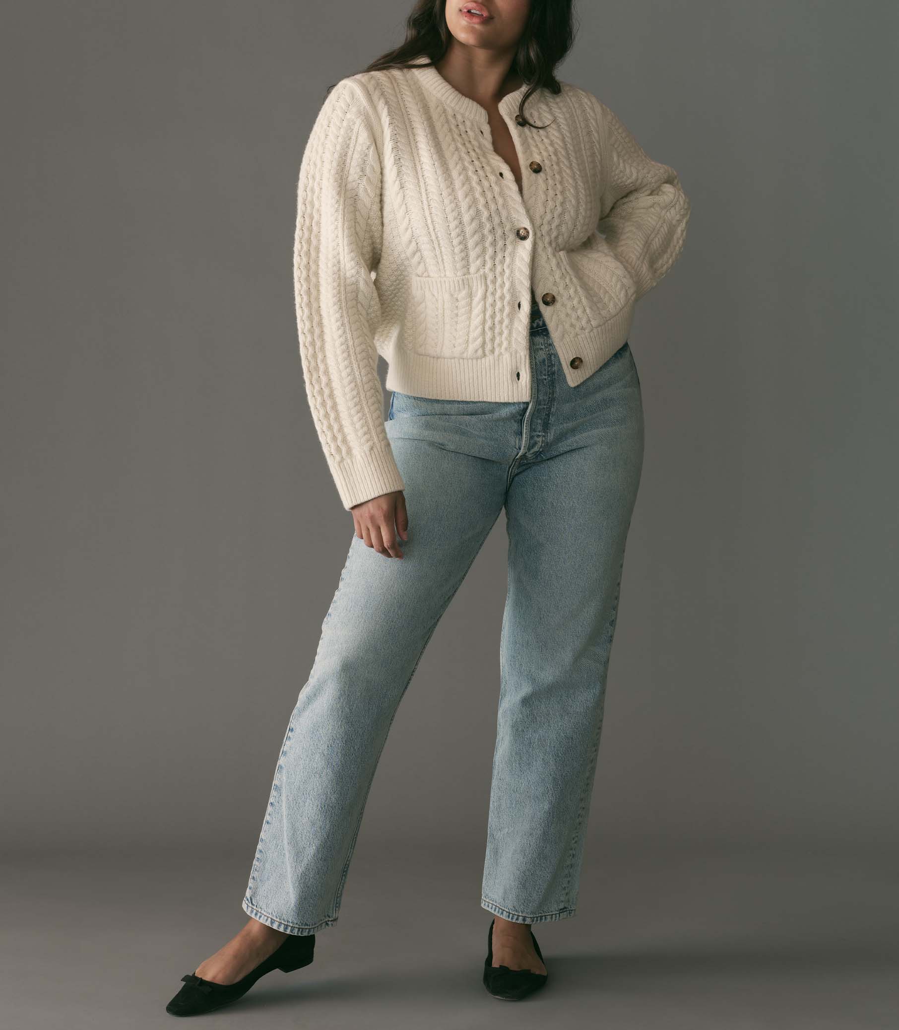 HMD -- MERCINA CARDIGAN -- IVORY view 4
