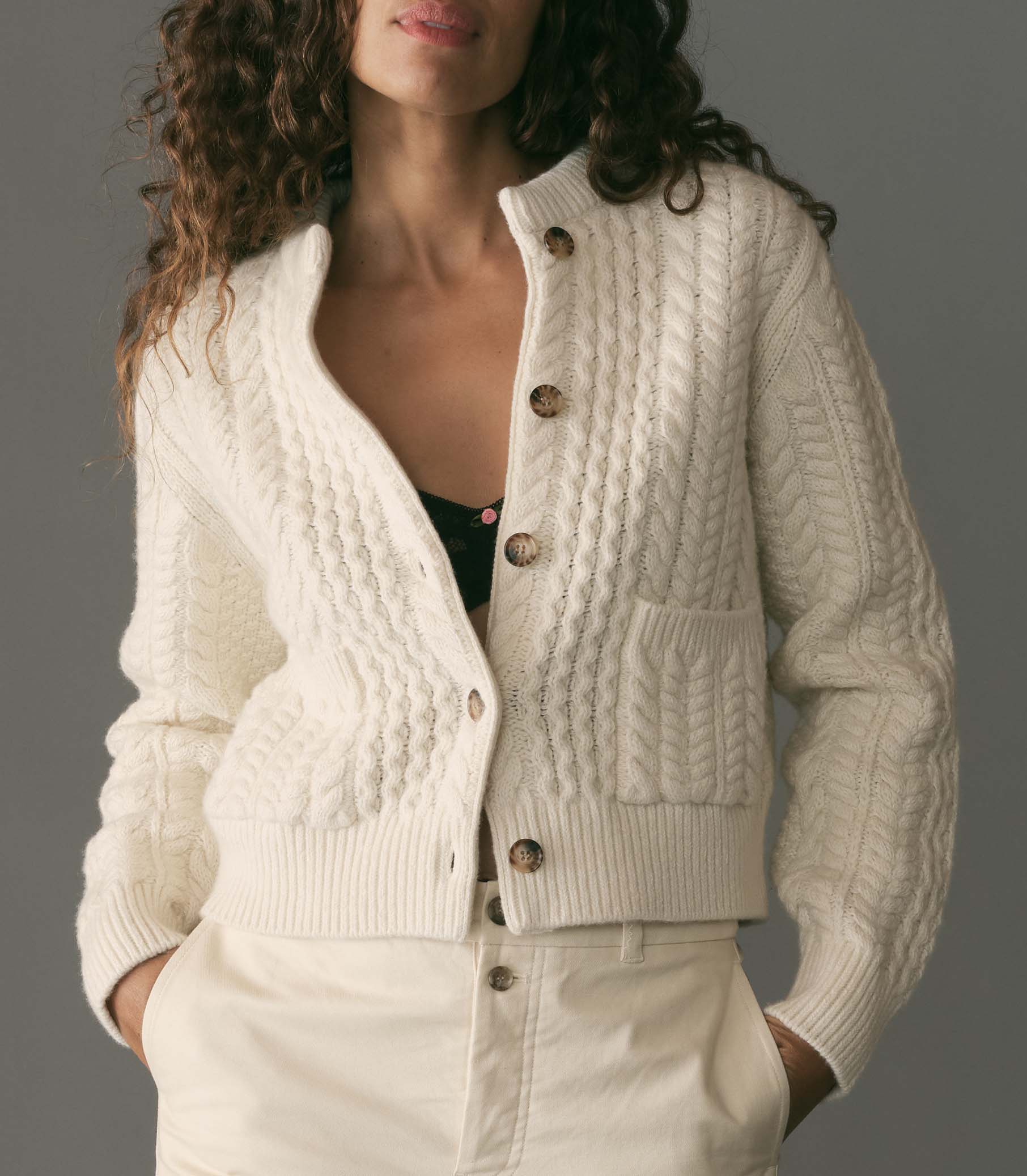 HMD -- MERCINA CARDIGAN -- IVORY view 6
