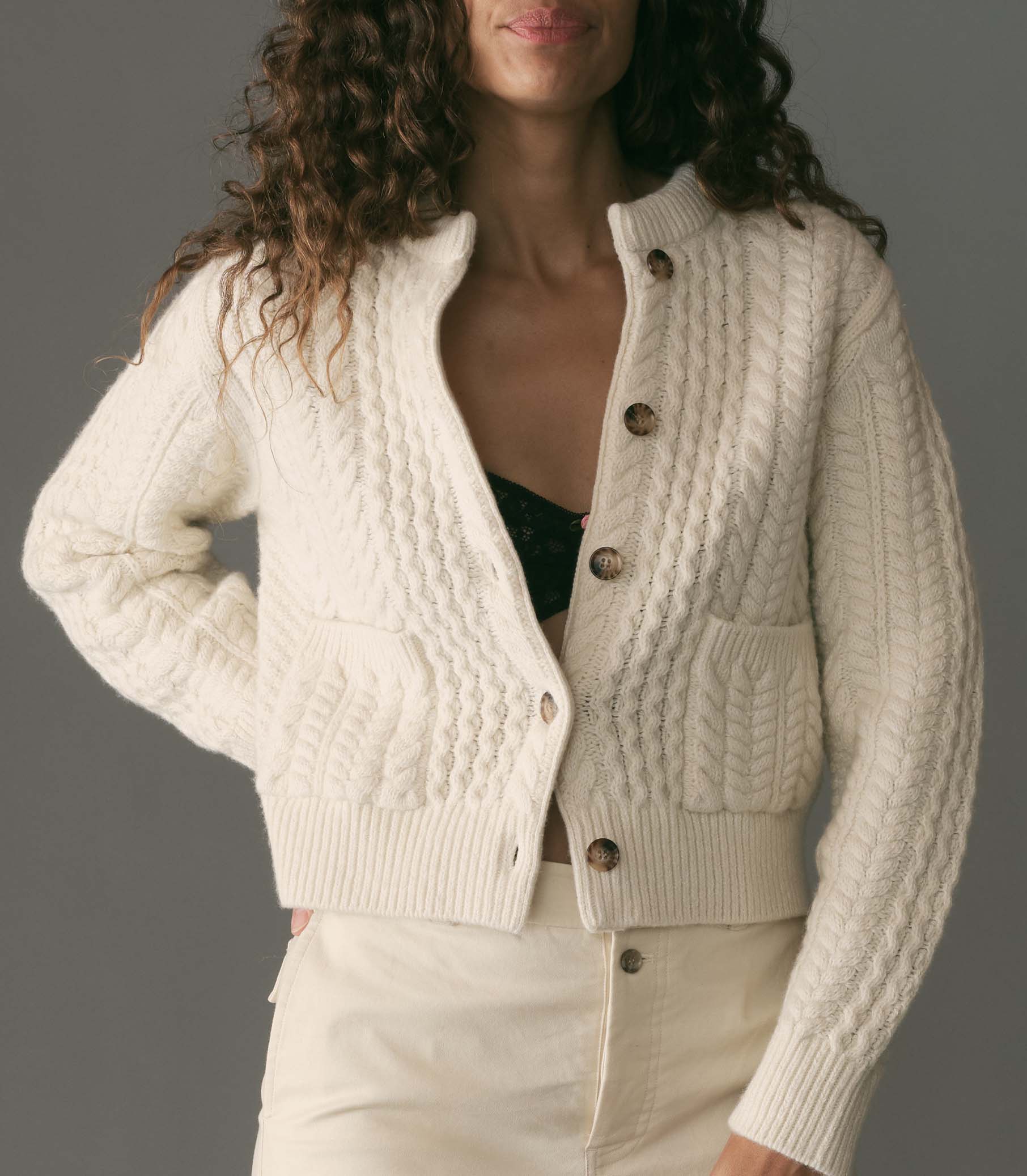 HMD -- MERCINA CARDIGAN -- IVORY view 7
