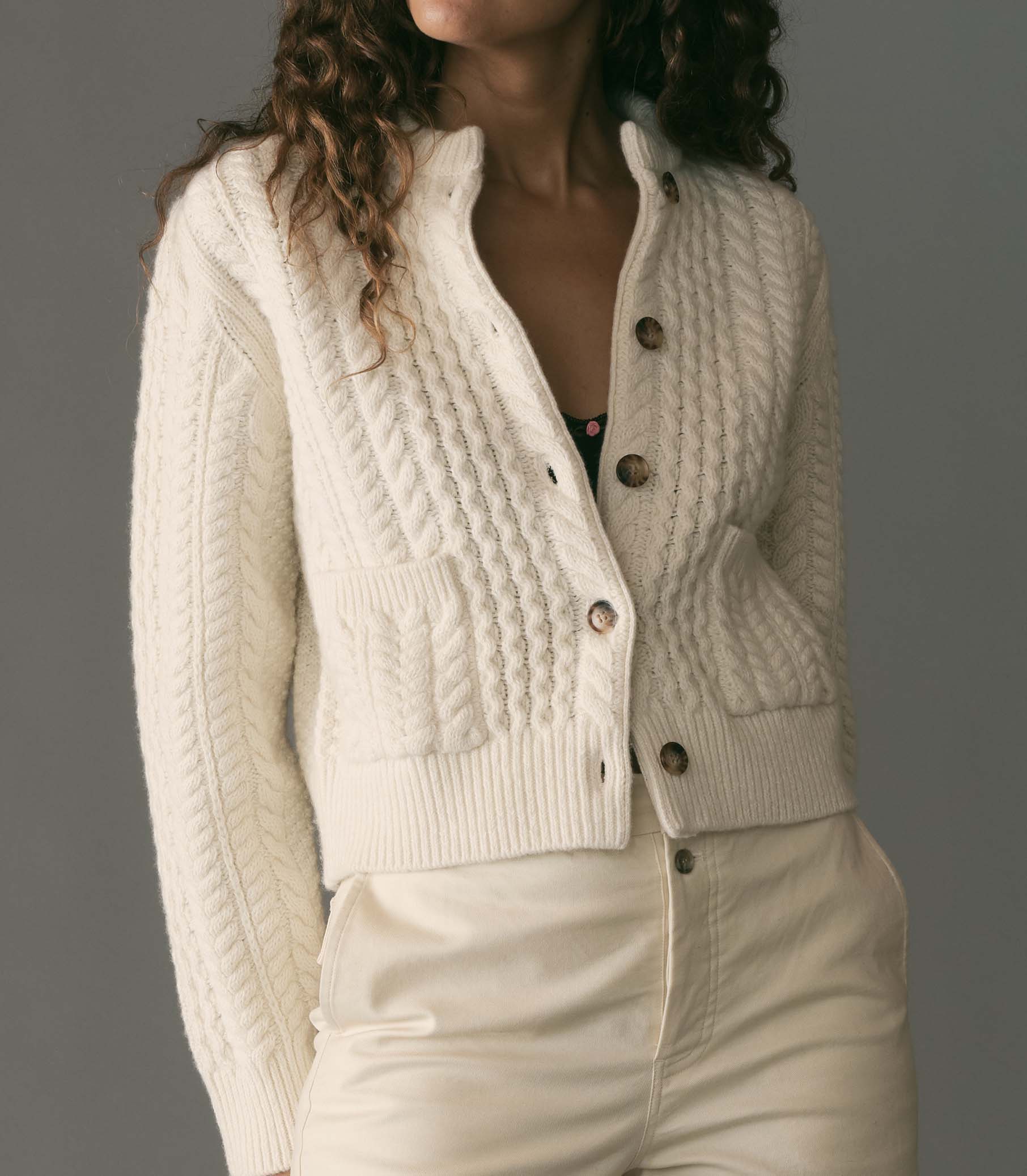 HMD -- MERCINA CARDIGAN -- IVORY view 8
