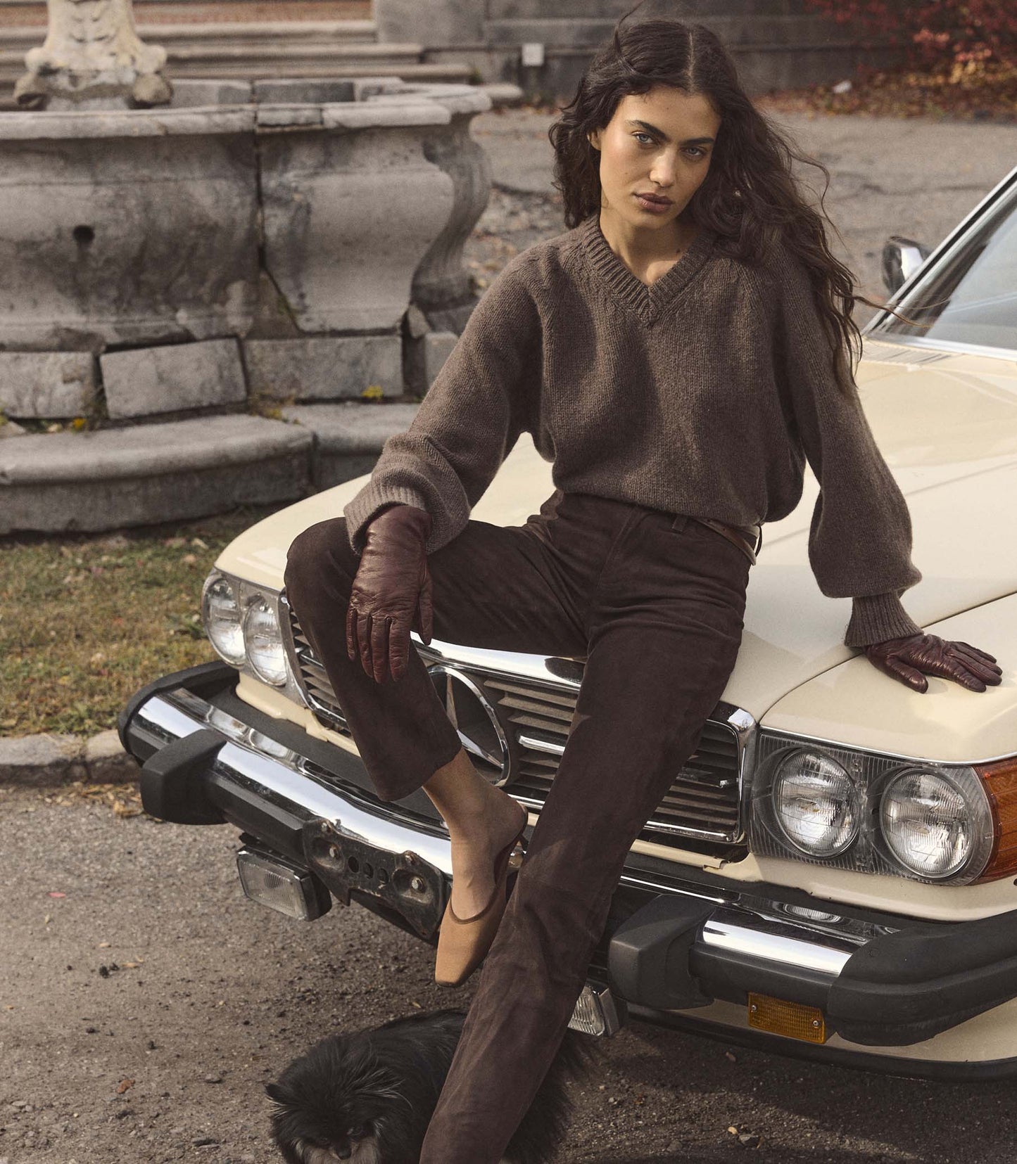 MERIT SWEATER -- TAWNY OWL