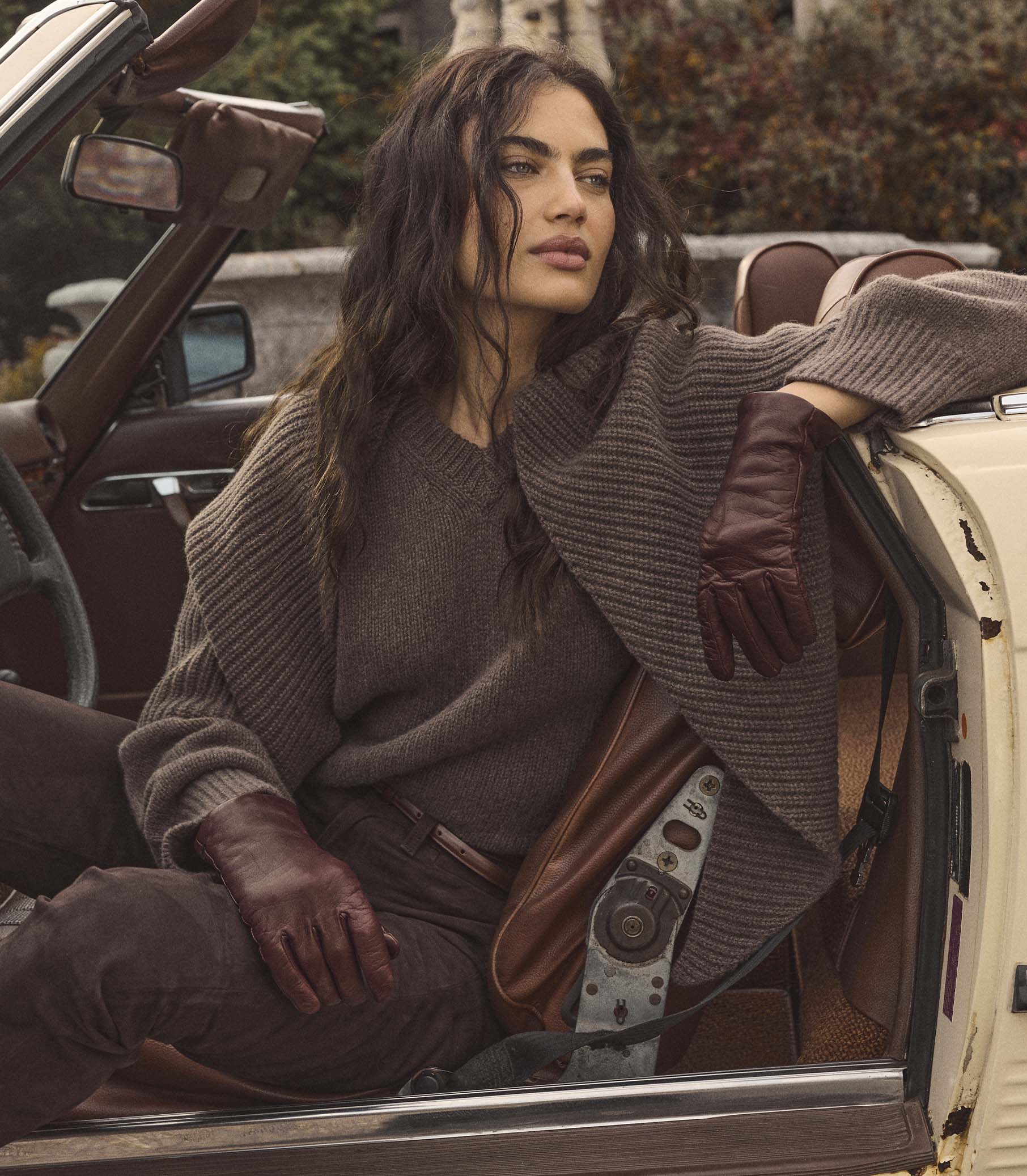 MERIT SWEATER -- TAWNY OWL view 6